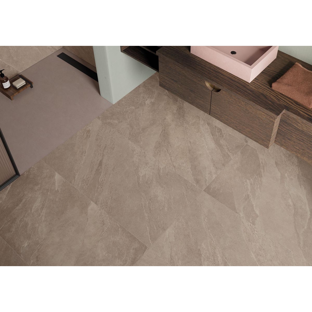 Keope Ubik Walnut Boden- und Wandfliese ULTRAmatt (R11) 30x60 cm