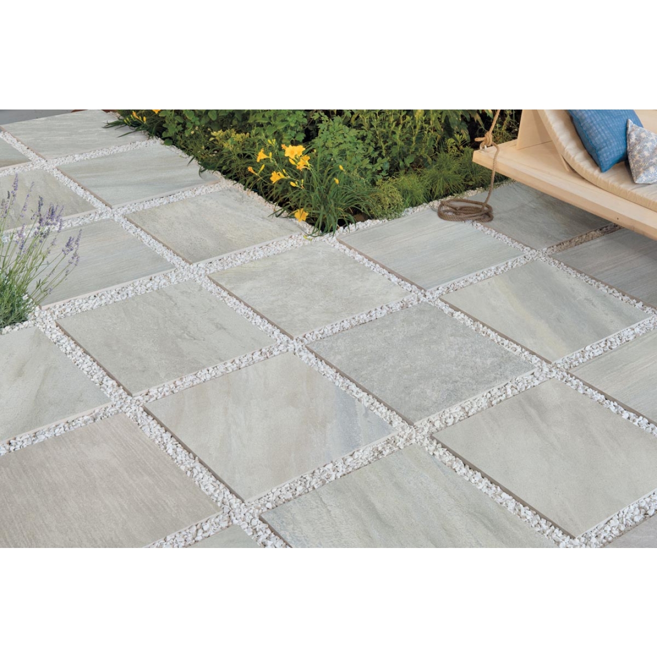 Keope Point Silver Boden- und Wandfliese Strukturiert (R11) 30x60 cm