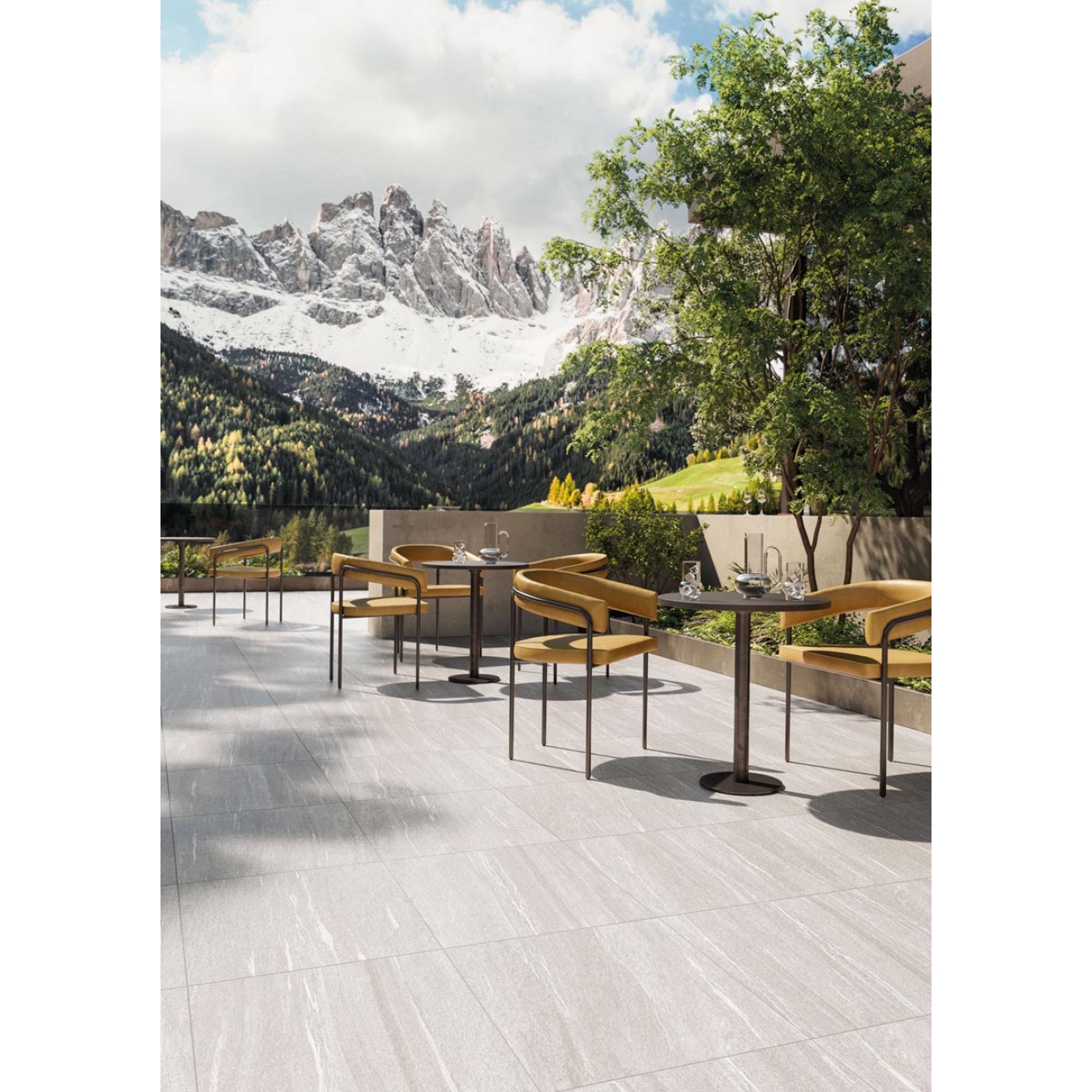 Keope Swisstone Beige Boden- und Wandfliese Strukturiert (R10) 30x60 cm