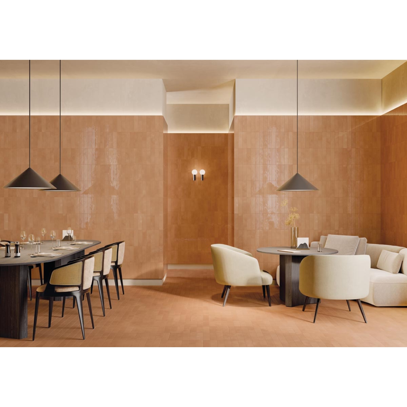 Keope CottoMilano Mattone Boden- und Wandfliese 6x24 cm