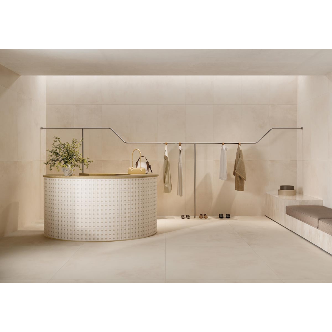 Keope CottoMilano Talco|Argilla Wanddekor Matrice 18,6x30 cm