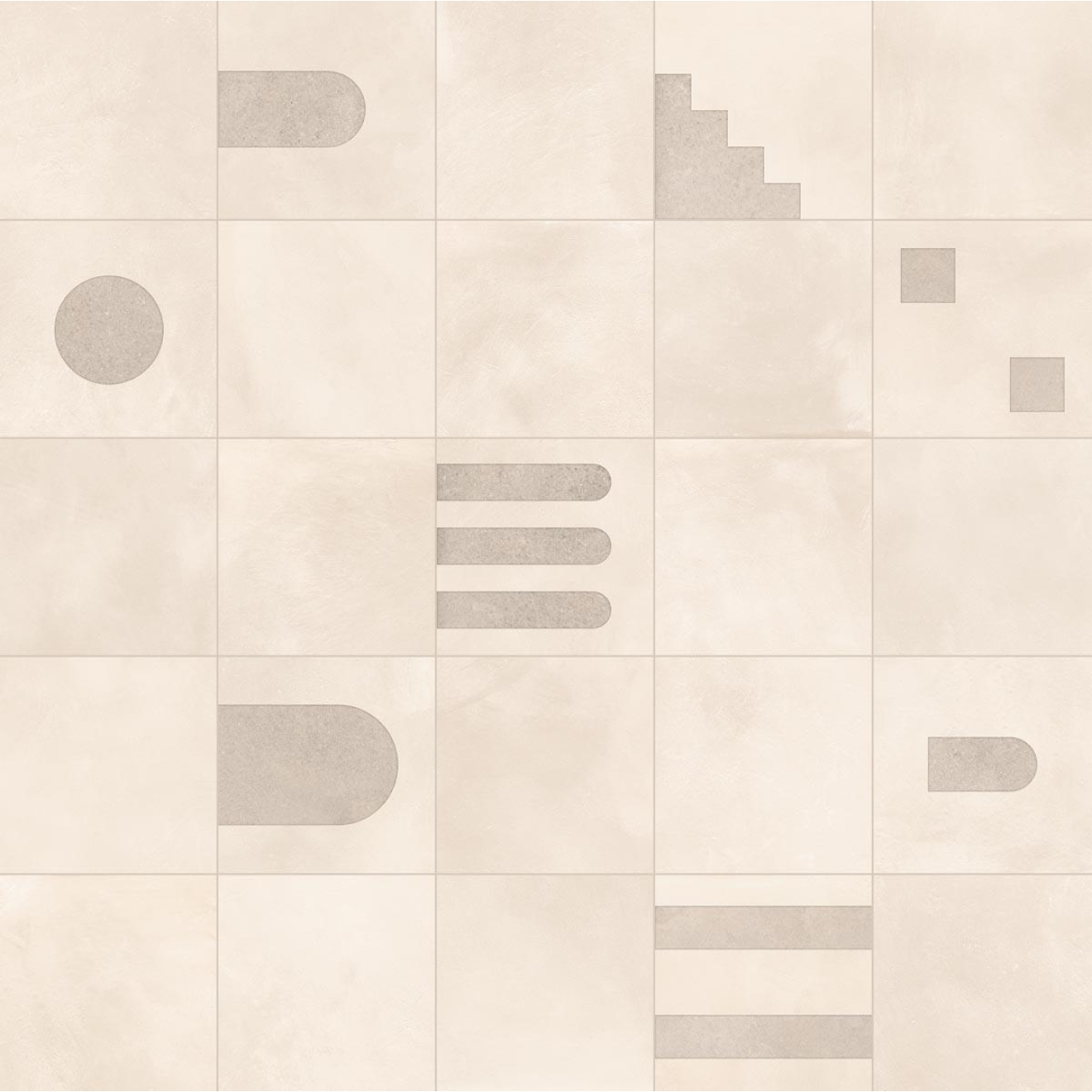 Keope CottoMilano Talco Wanddekor Archetipo 20x20 cm