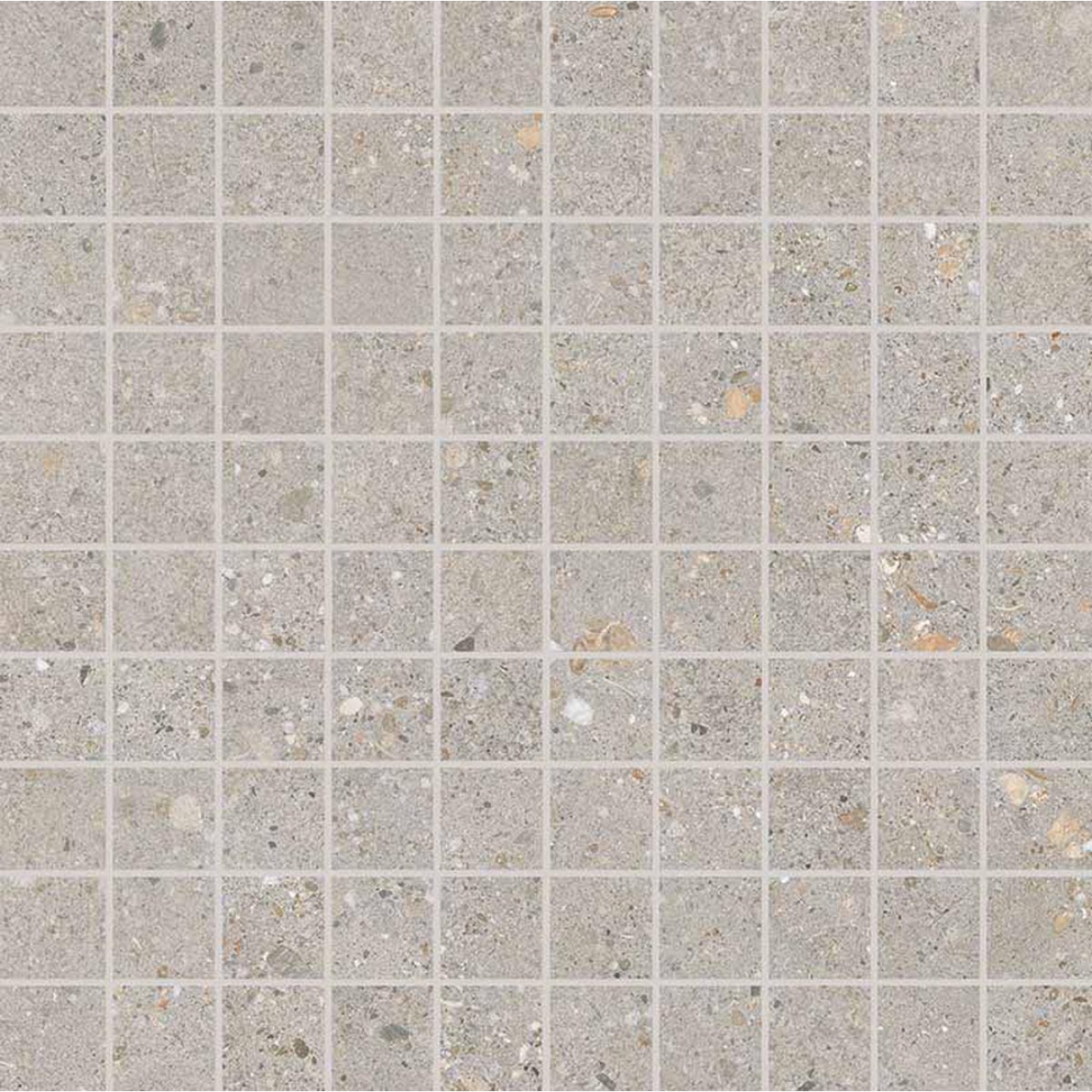 Keope District Silver Mosaik 3x3 ULTRAmatt 30x30 cm