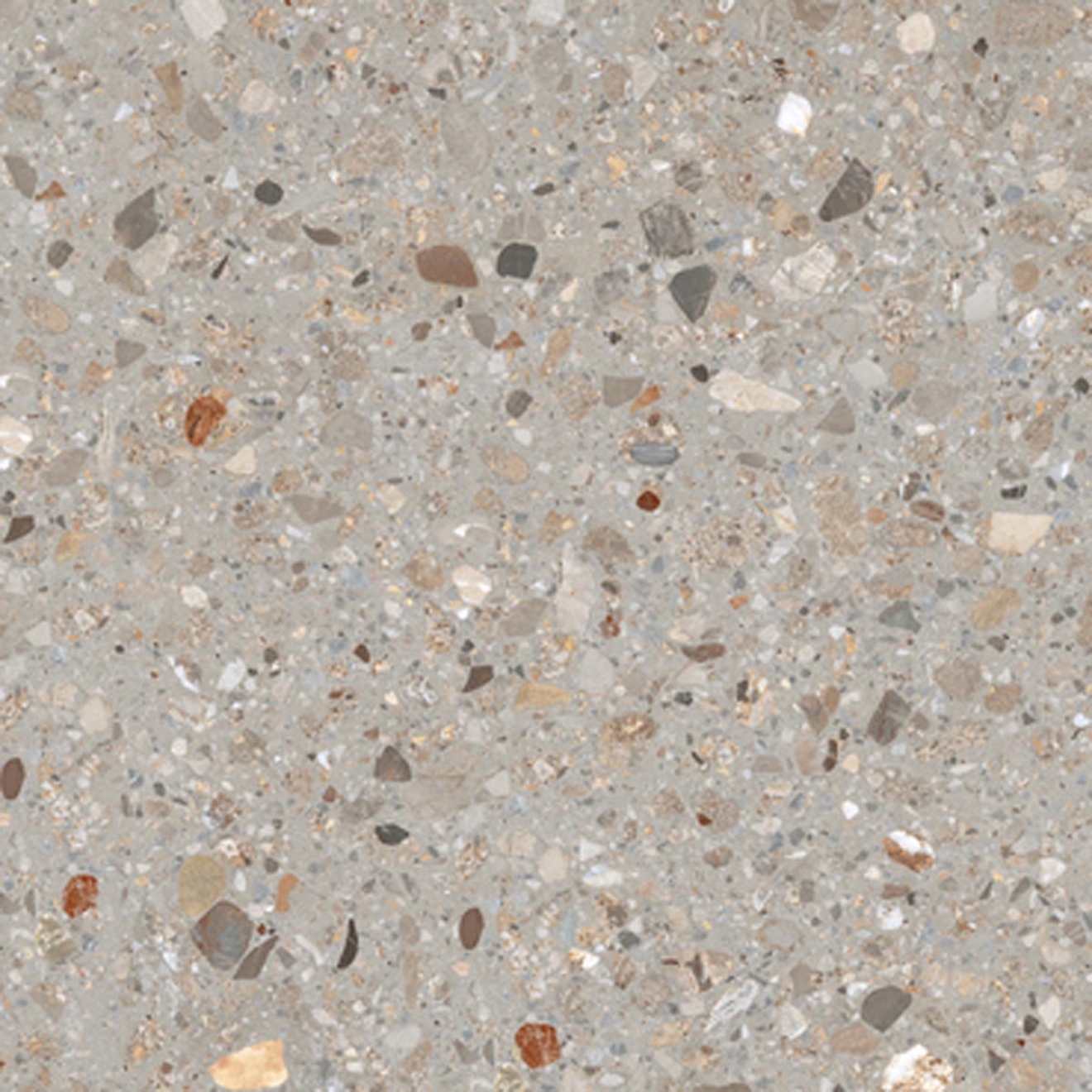 Keope Dolmix Grey Terrassenplatte Strukturiert (R11) 60x60 cm