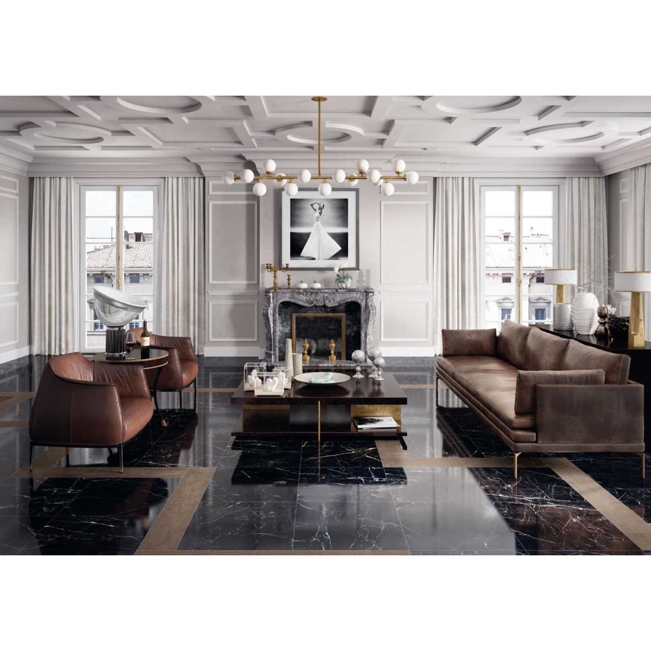 Keope Elements Lux Port Laurent Boden- und Wandfliese Natural (R9) 60x60 cm