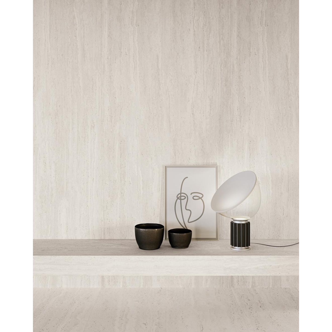 Keope Trevi White Boden- und Wandfliese ULTRAmatt 60x120 cm