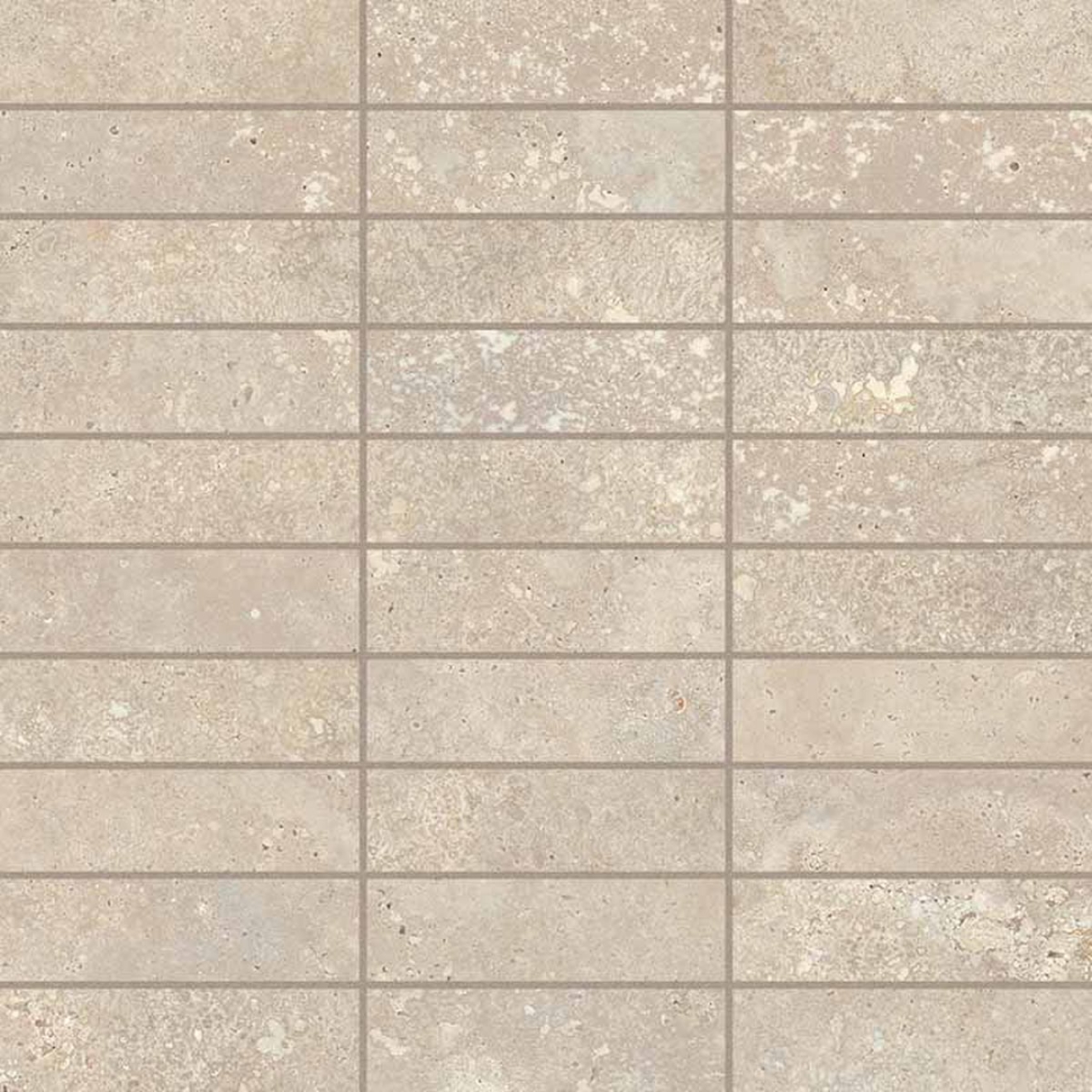 Keope Trevi Cross Walnut Mosaik Listelli ULTRAmatt 30x30 cm