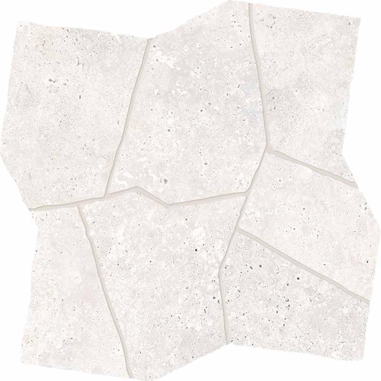 Keope Trevi Cross White Dekor Palladiana ULTRAmatt (R11) 50x50 cm