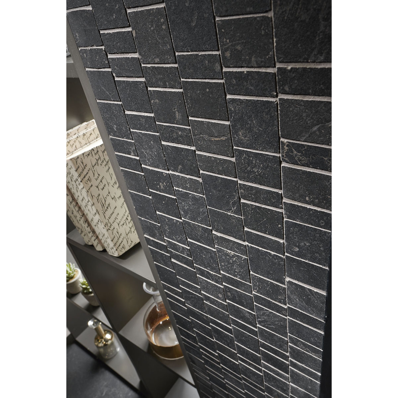 Keraben Bleuemix Mosaik Kastelo Black Natural 28,5x29 cm