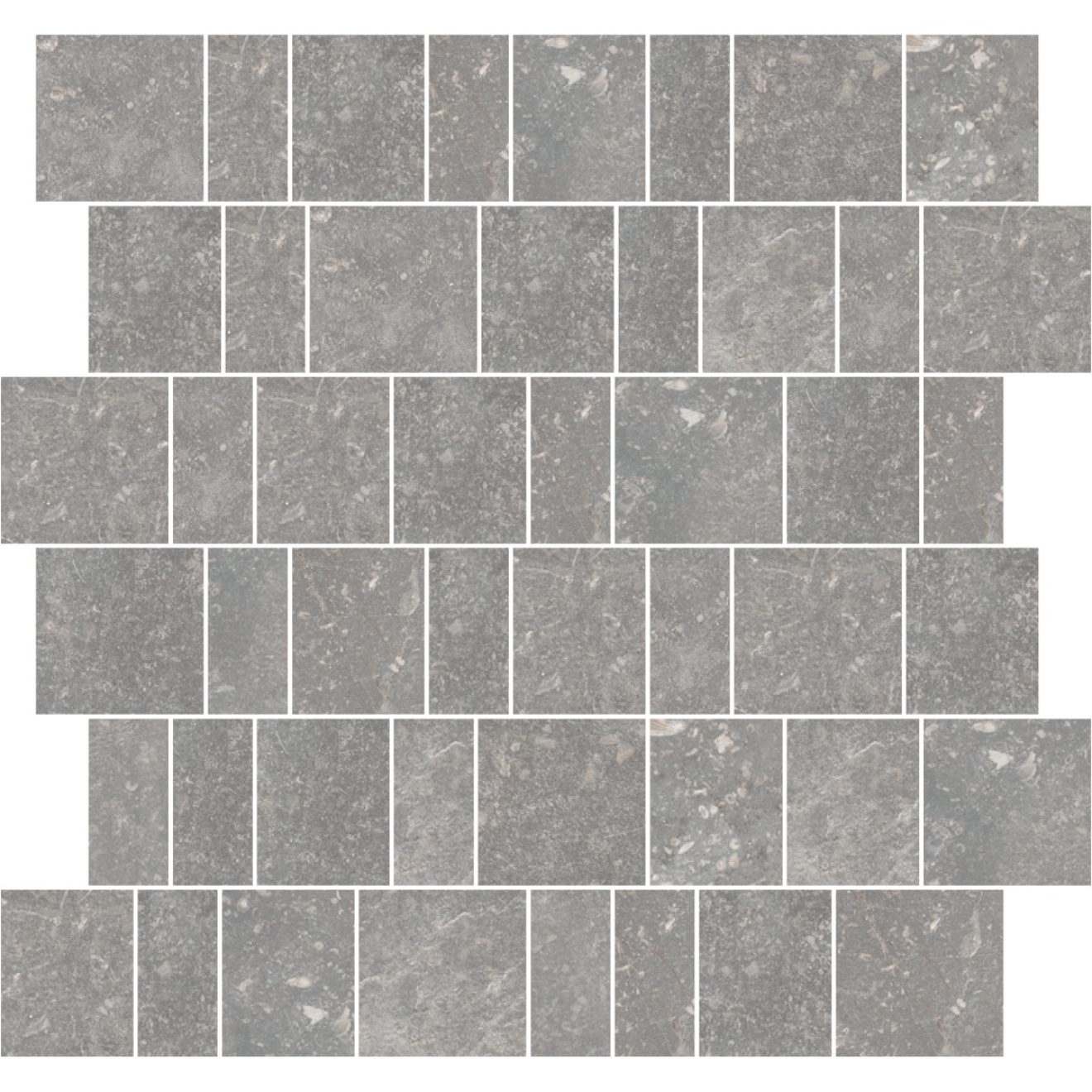 Keraben Bleuemix Mosaik Kastelo Grey Natural 28,5x29 cm