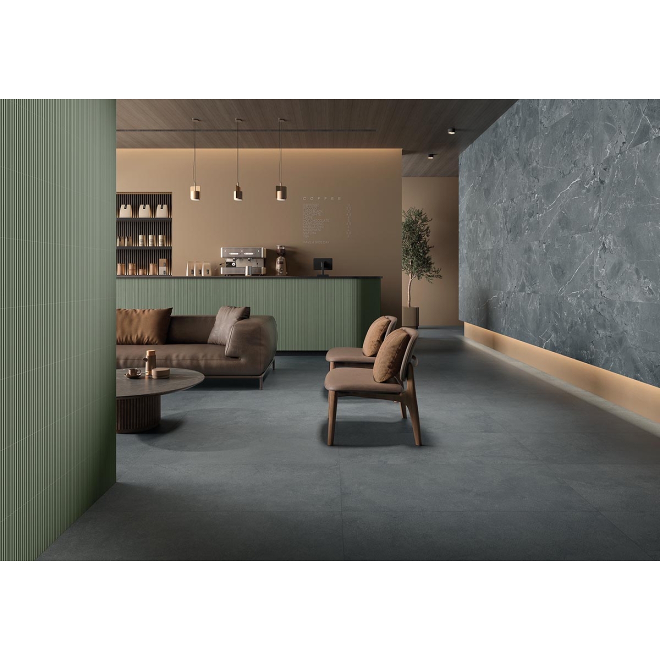 Keraben Eternia Black Boden- und Wandfliese Digital Soft 60x120 cm