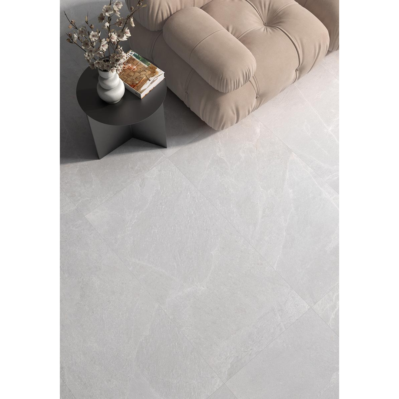 Keraben Masaya White Wandfliese matt 40x120 cm