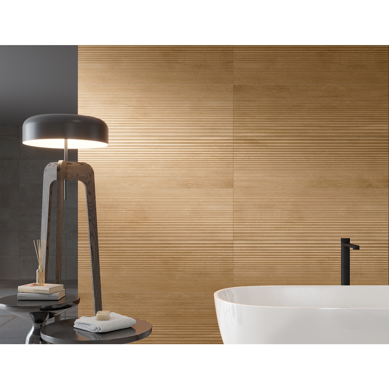 Keraben Naturwood Wanddekor Concept Brandy 40x120 cm