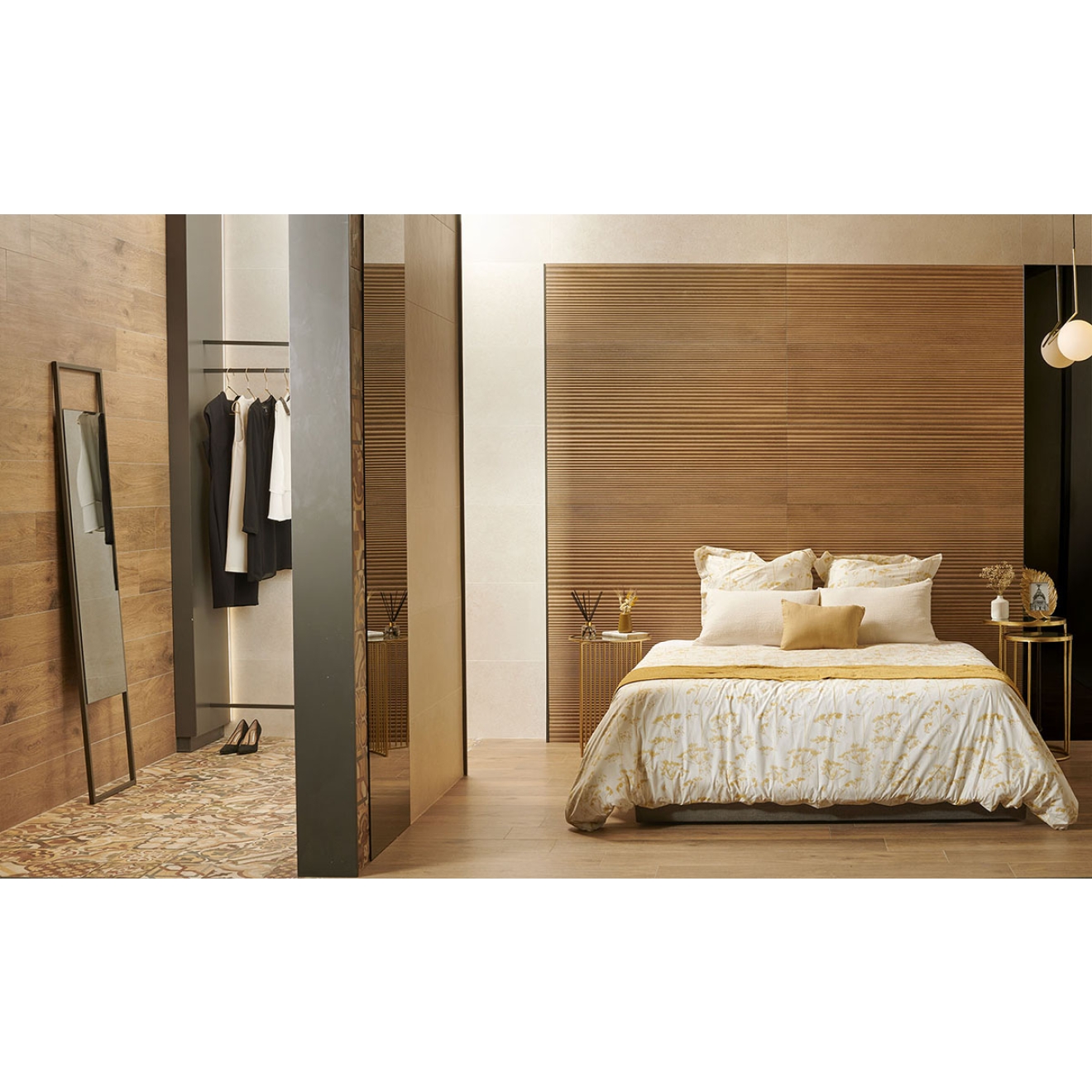 Keraben Naturwood Boden- und Wandfliese Hidraulicwood Colors 20x20 cm