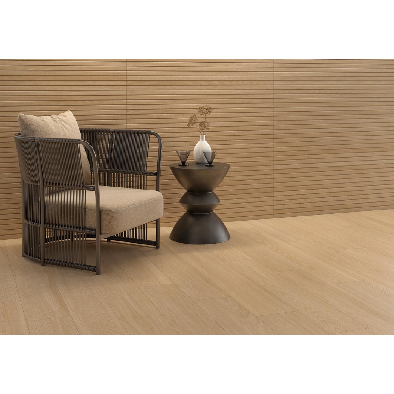 Keraben Poeme Haya Boden- und Wandfliese Natural 20x120 cm