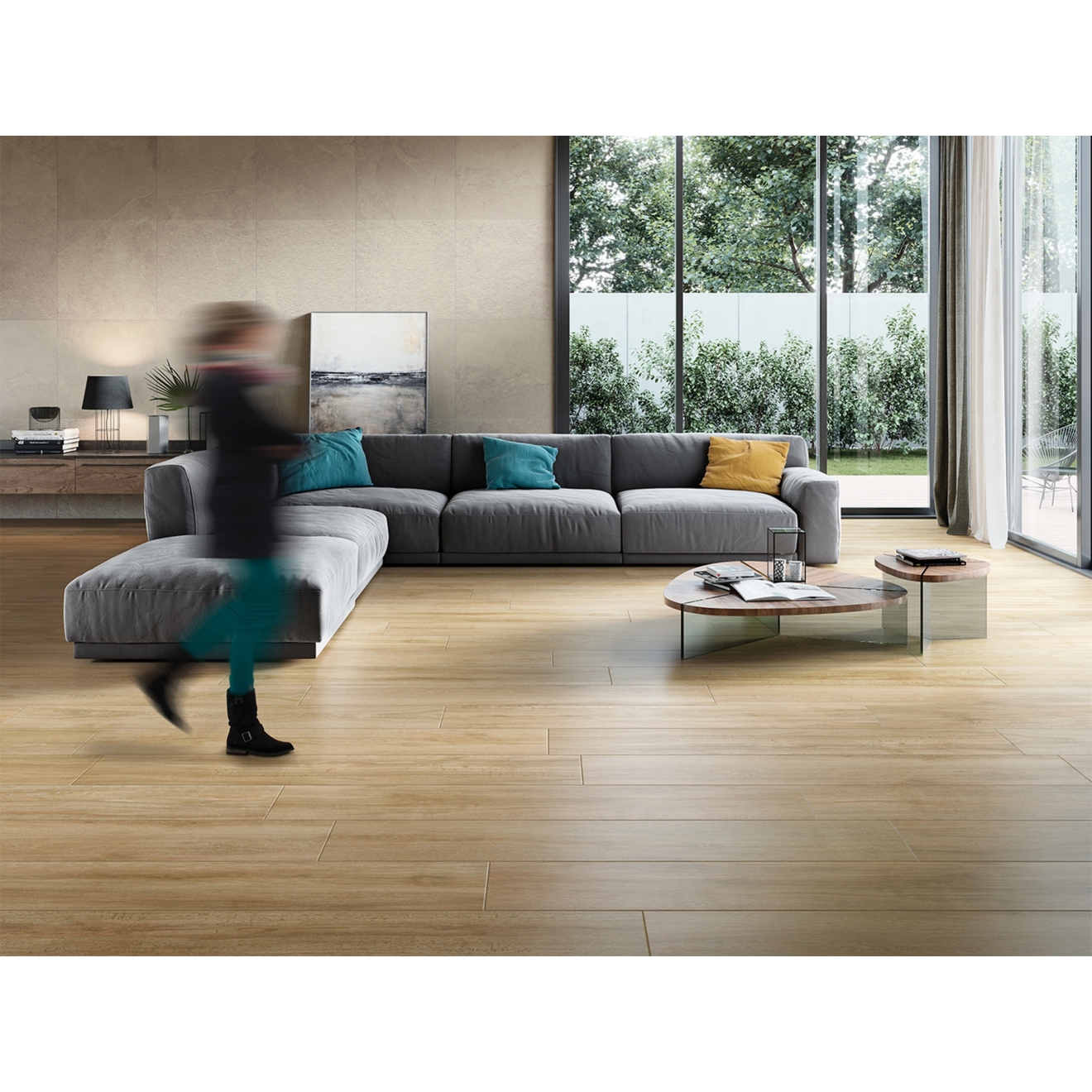 Keraben Romance Bodenfliese roble matt 150x25 cm