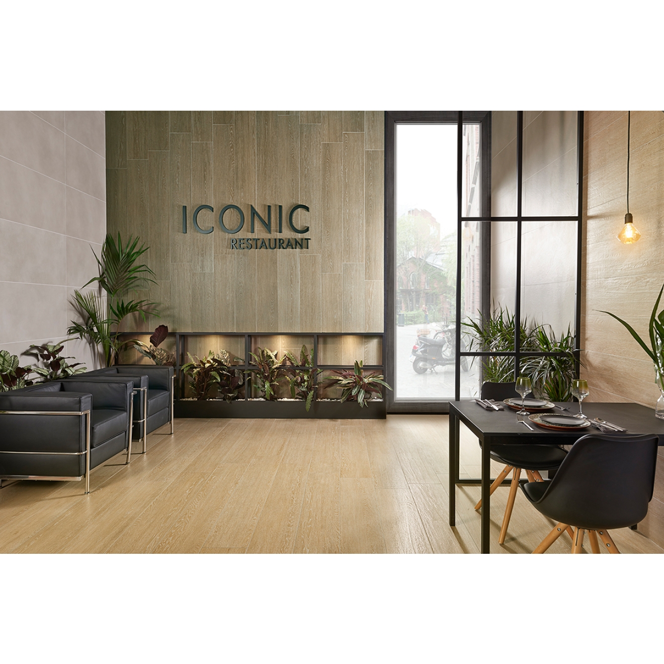 Keraben Savia Bodenfliese Roble 150x25 cm