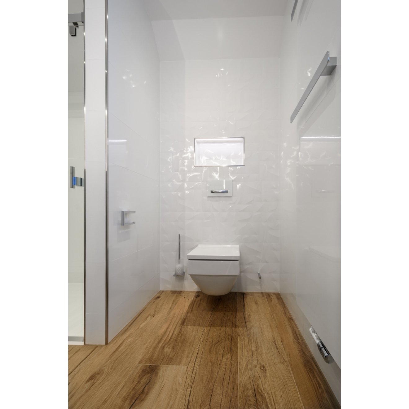 Keraben Superwhite Wandfliese weiß gloss glänzend 30x60 cm