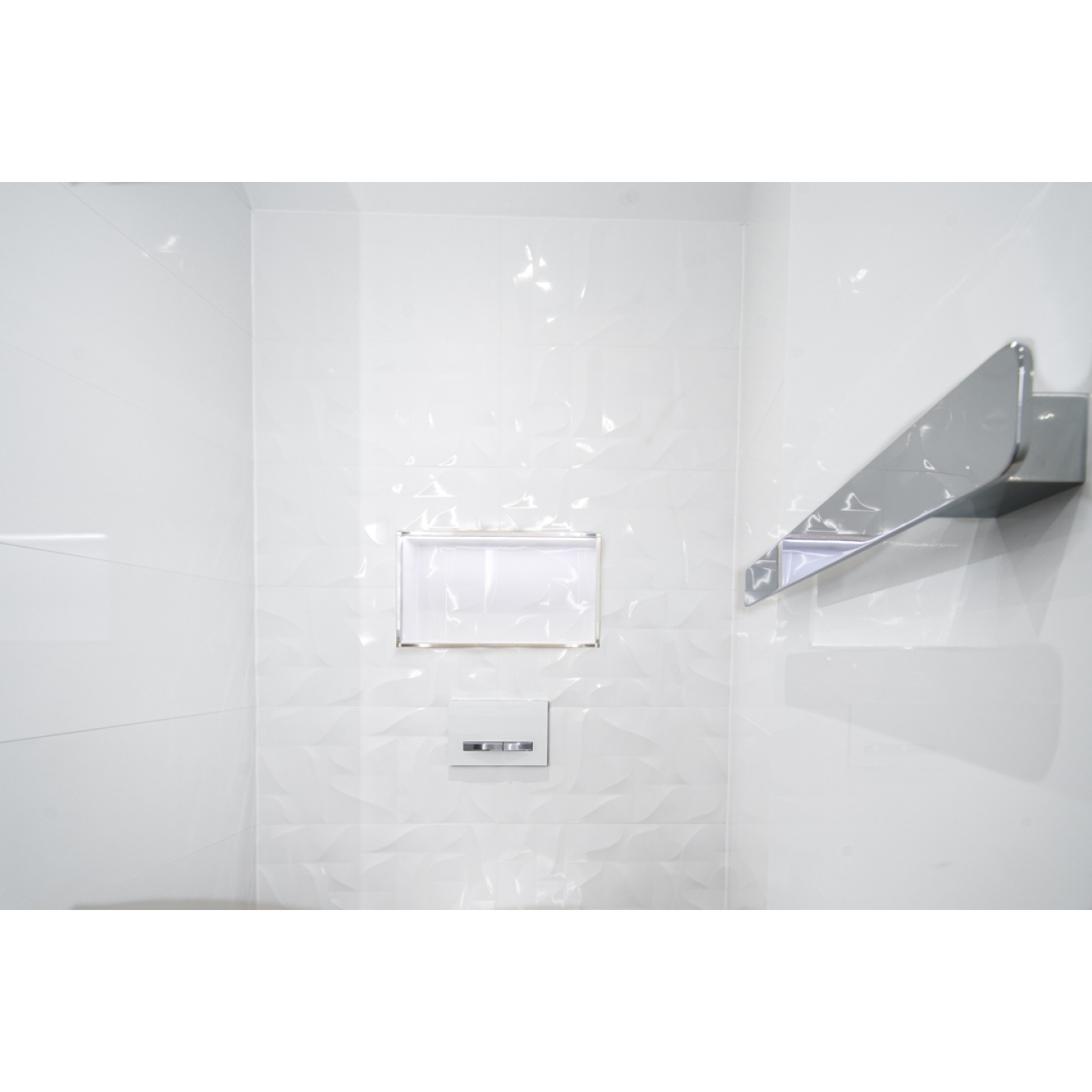 Keraben Superwhite Dekor weiß Geometric gloss glänzend 30x60 cm