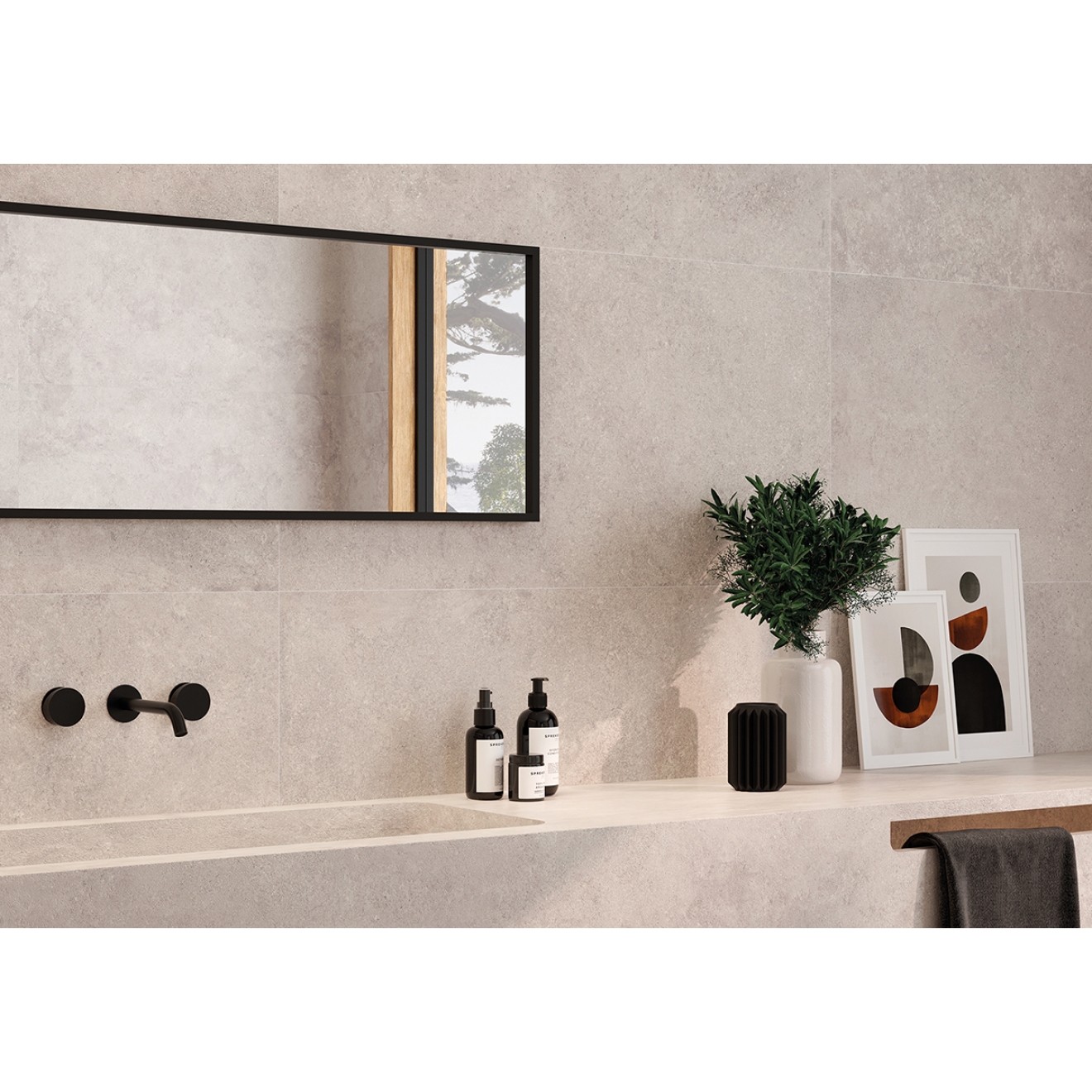 Keraben Verse Boden- und Wandfliese Taupe Natural 60x60 cm