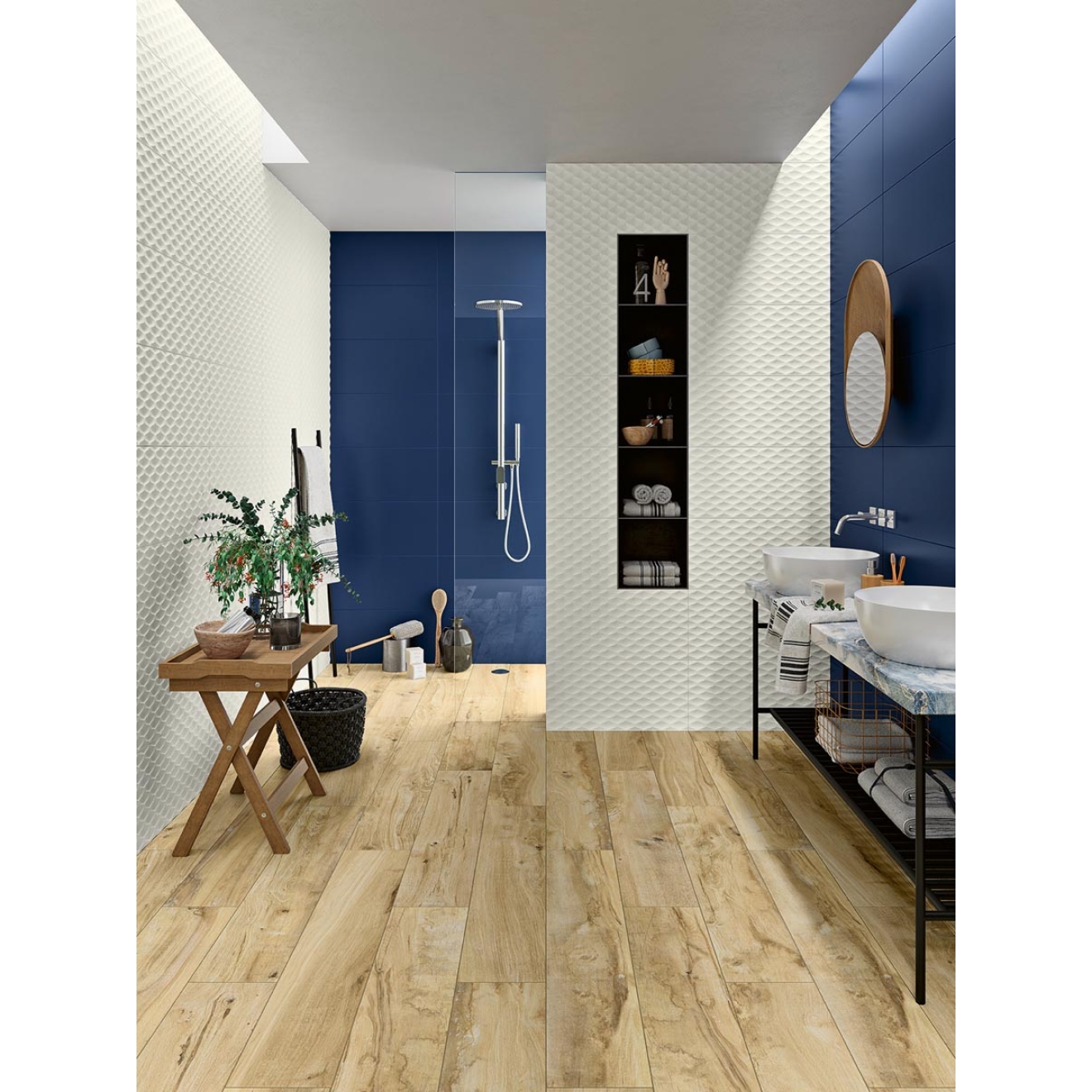 Love Tiles Genesis Deep Blue Matt 30x60 cm Wandfliese