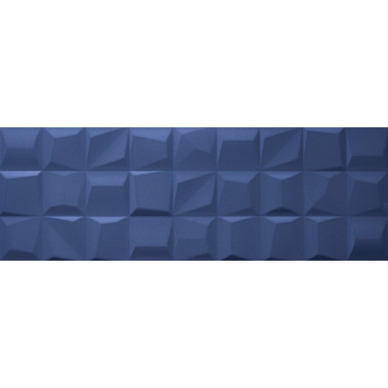 Love Tiles Genesis Rise Deep Blue Matt 35x100 cm Wanddekor