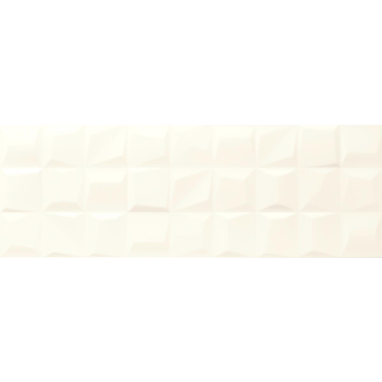 Love Tiles Genesis Rise White Matt 35x100 cm Wanddekor