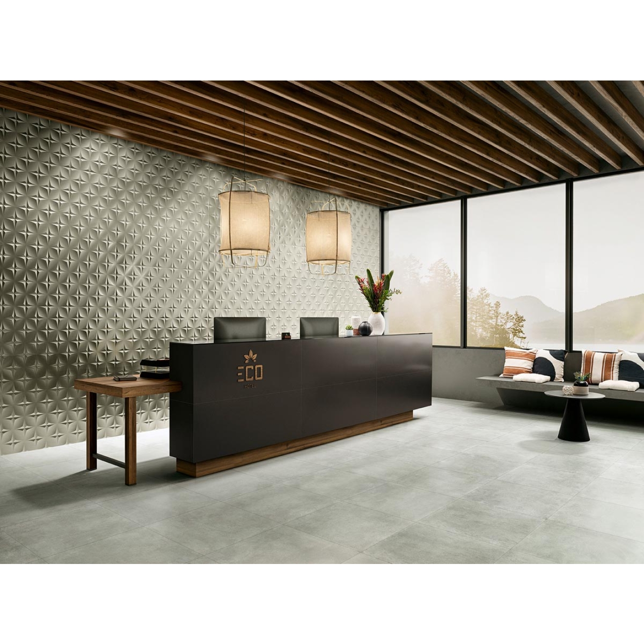 Love Tiles Genesis Stellar White Matt 45x120cm Wanddekor