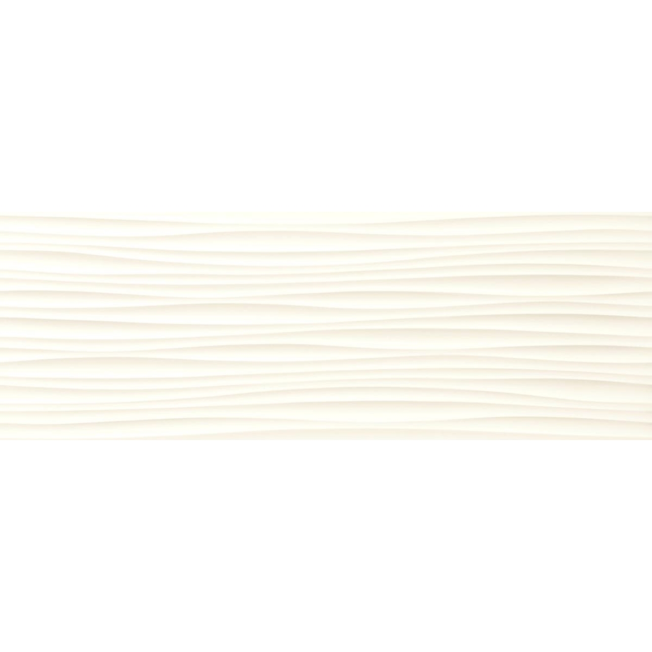 Love Tiles Genesis Wind White Matt 35x100 cm Wanddekor