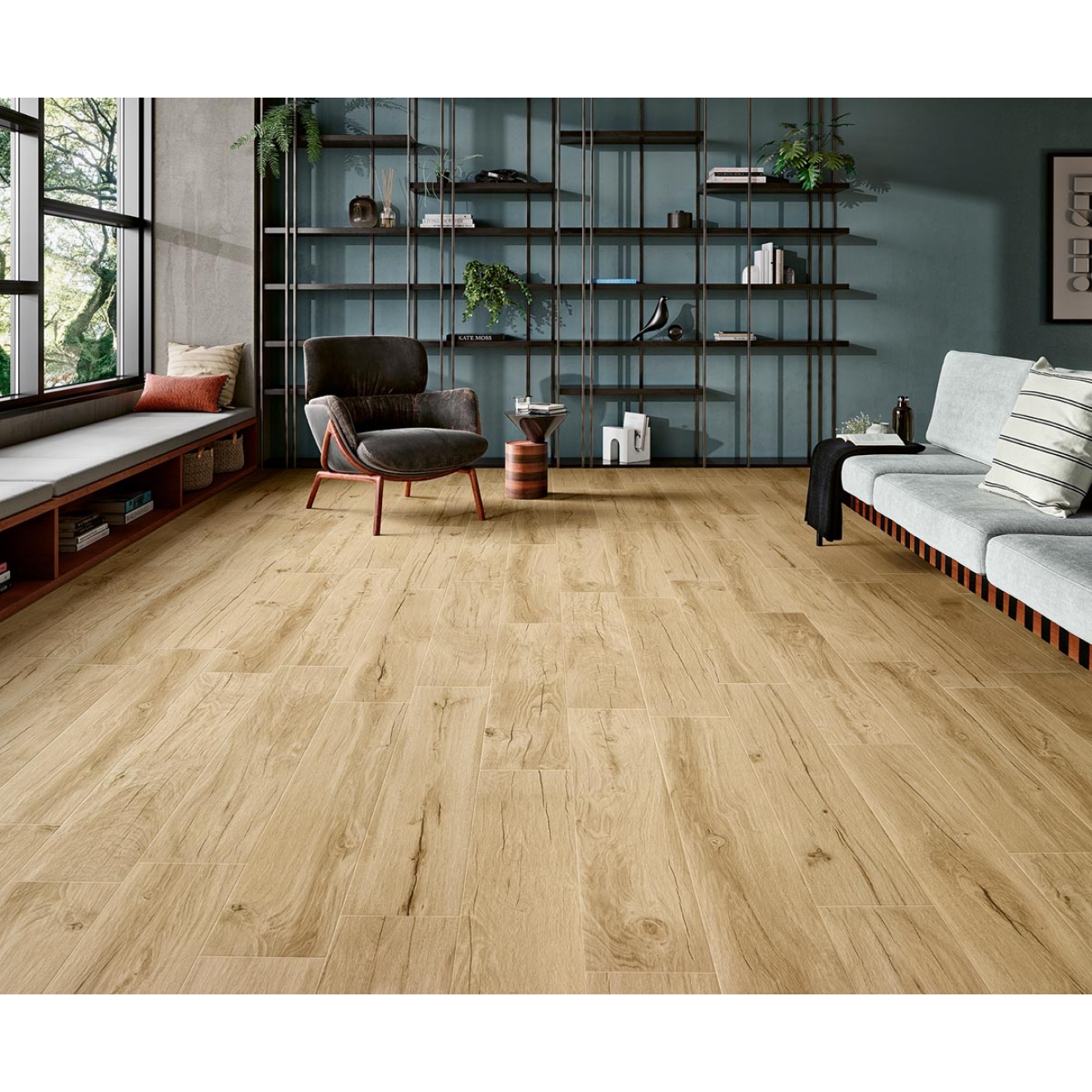 Love Tiles Native Light Beige Natural 20x100 cm Boden- und Wandfliese