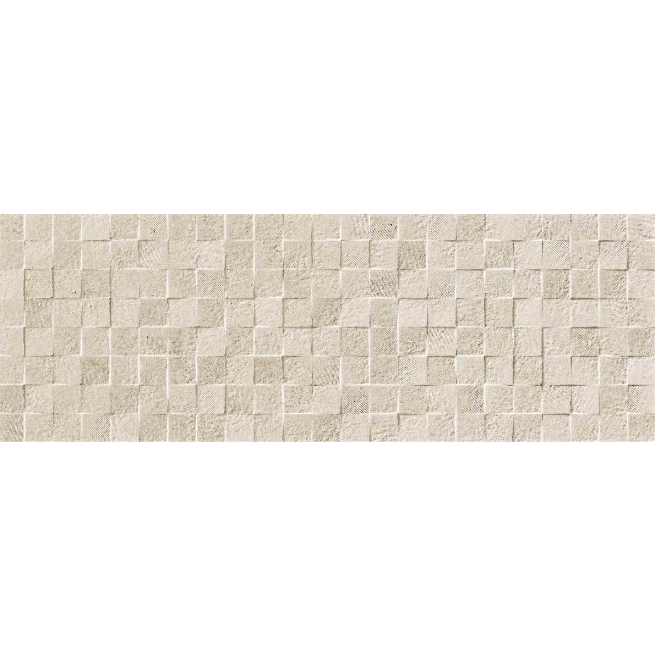 Love Tiles Nest Cozy White Natural 30x60 cm Wanddekor