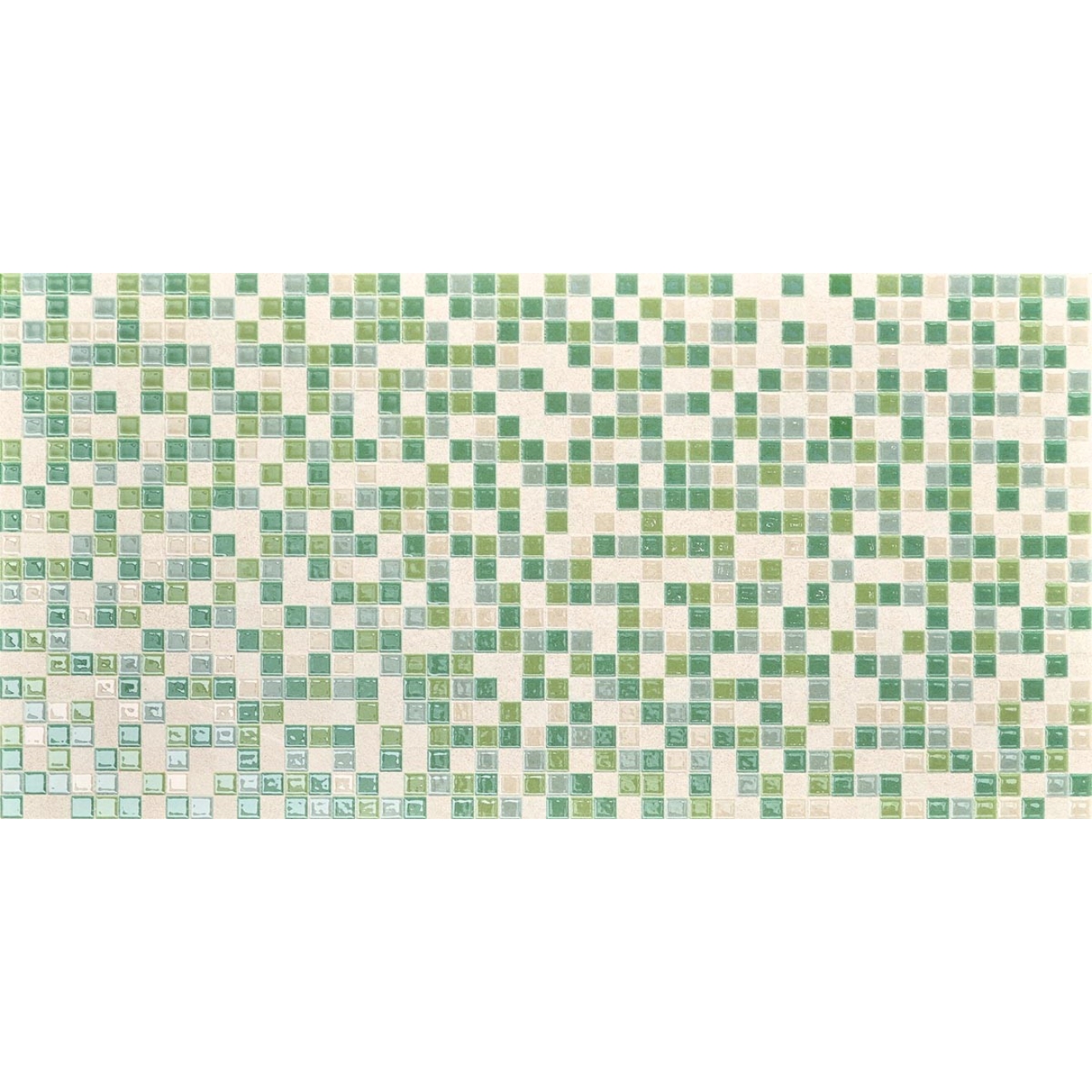 Love Tiles Sense Bitmap Green Natural 35x70 cm Wanddekor