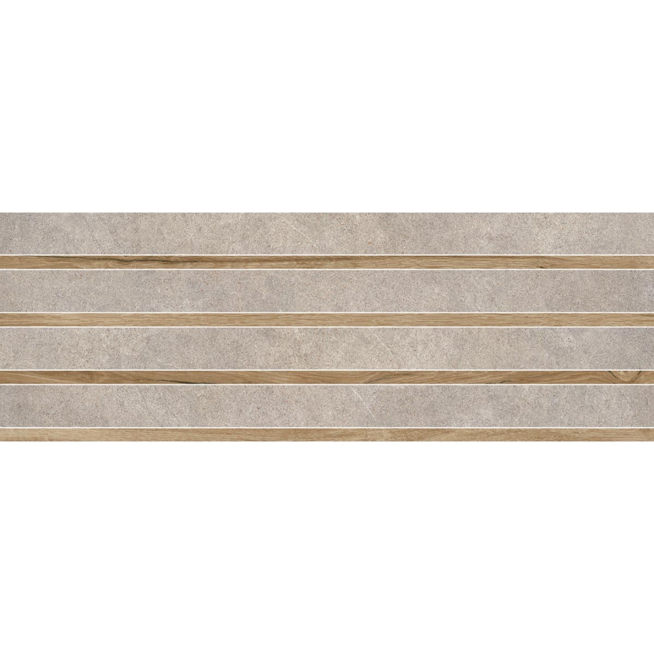 Love Tiles Sense Channel Grey Natural 35x100 cm Wanddekor