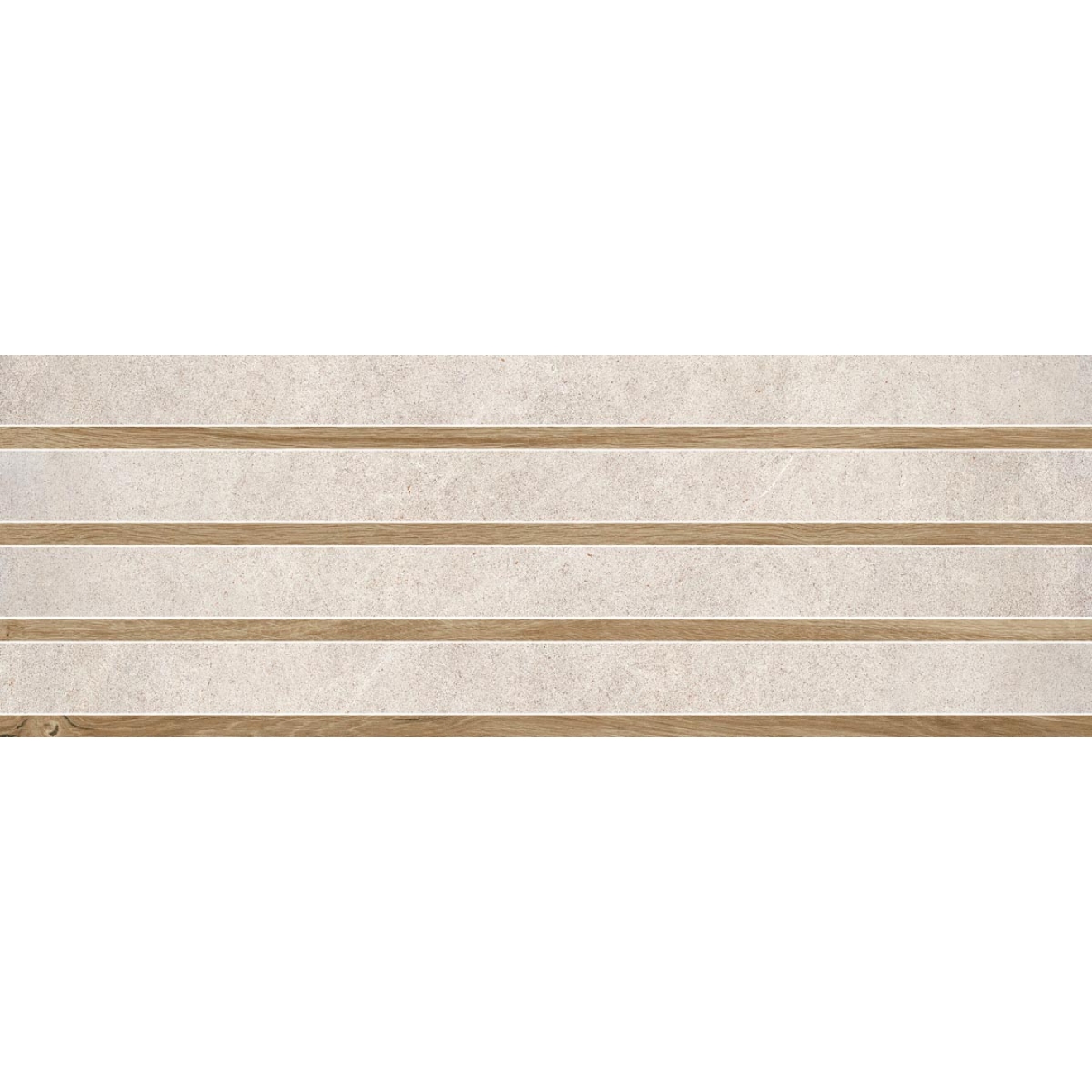 Love Tiles Sense Channel Light Grey Natural 35x100 cm Wanddekor