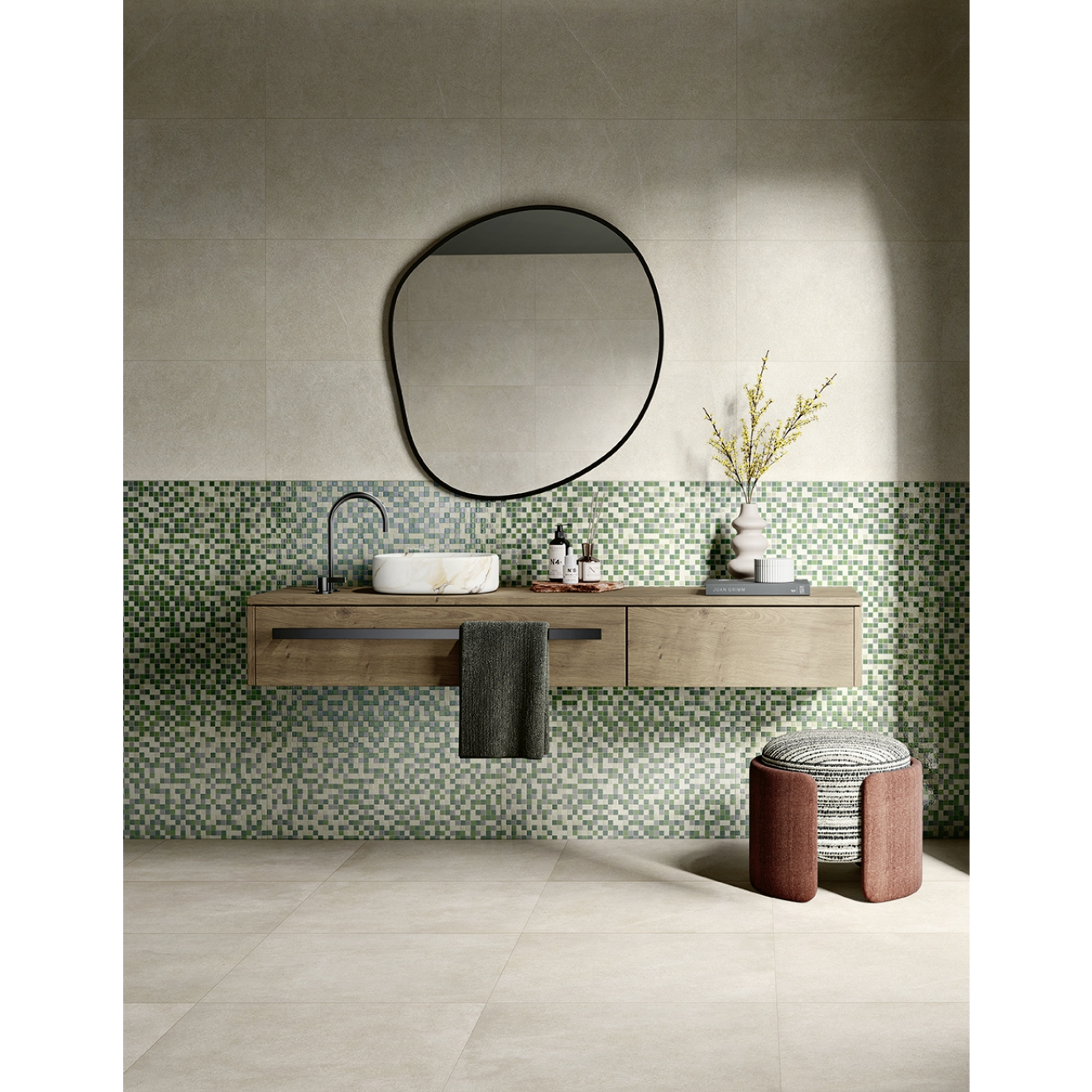 Love Tiles Sense White Natural 35x100 cm Wandfliese