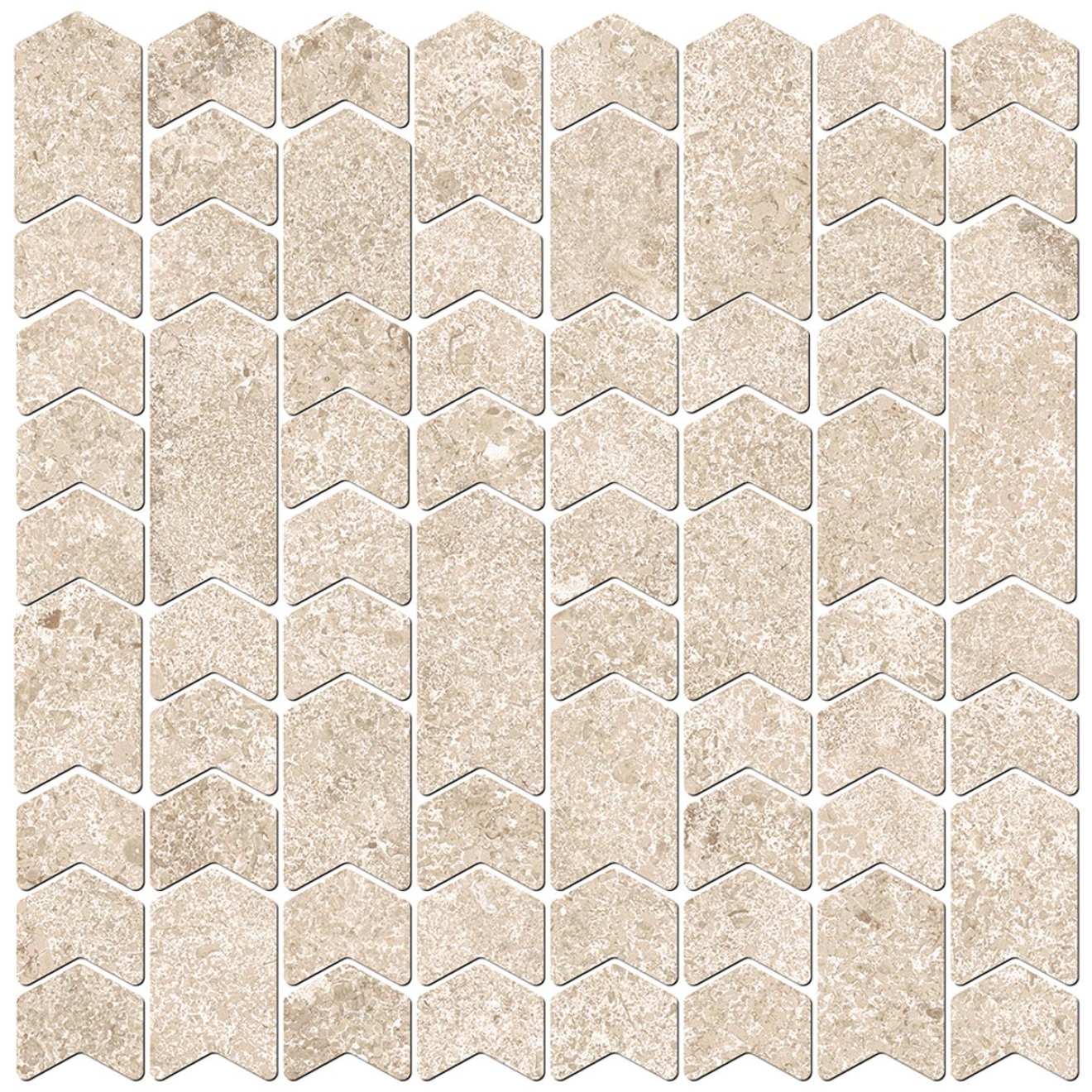 Love Tiles Elan Beige Wandmosaik Route 35x35 cm