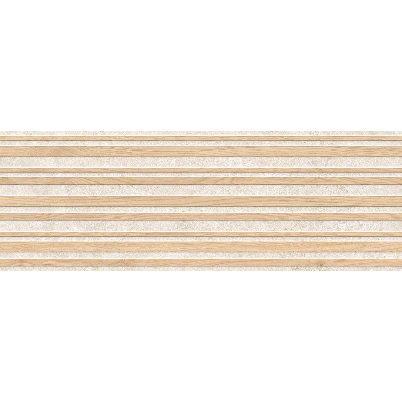 Love Tiles Elan Blanc Wanddekor Dual 35x100 cm