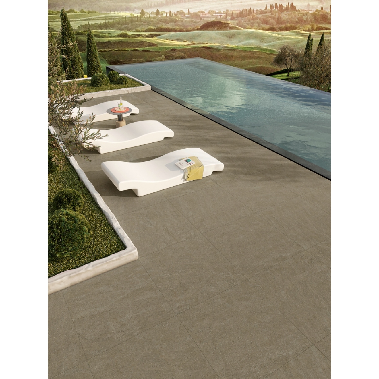 Margres Hybrid Tortora Antislip Bodenfliese 30x60 cm