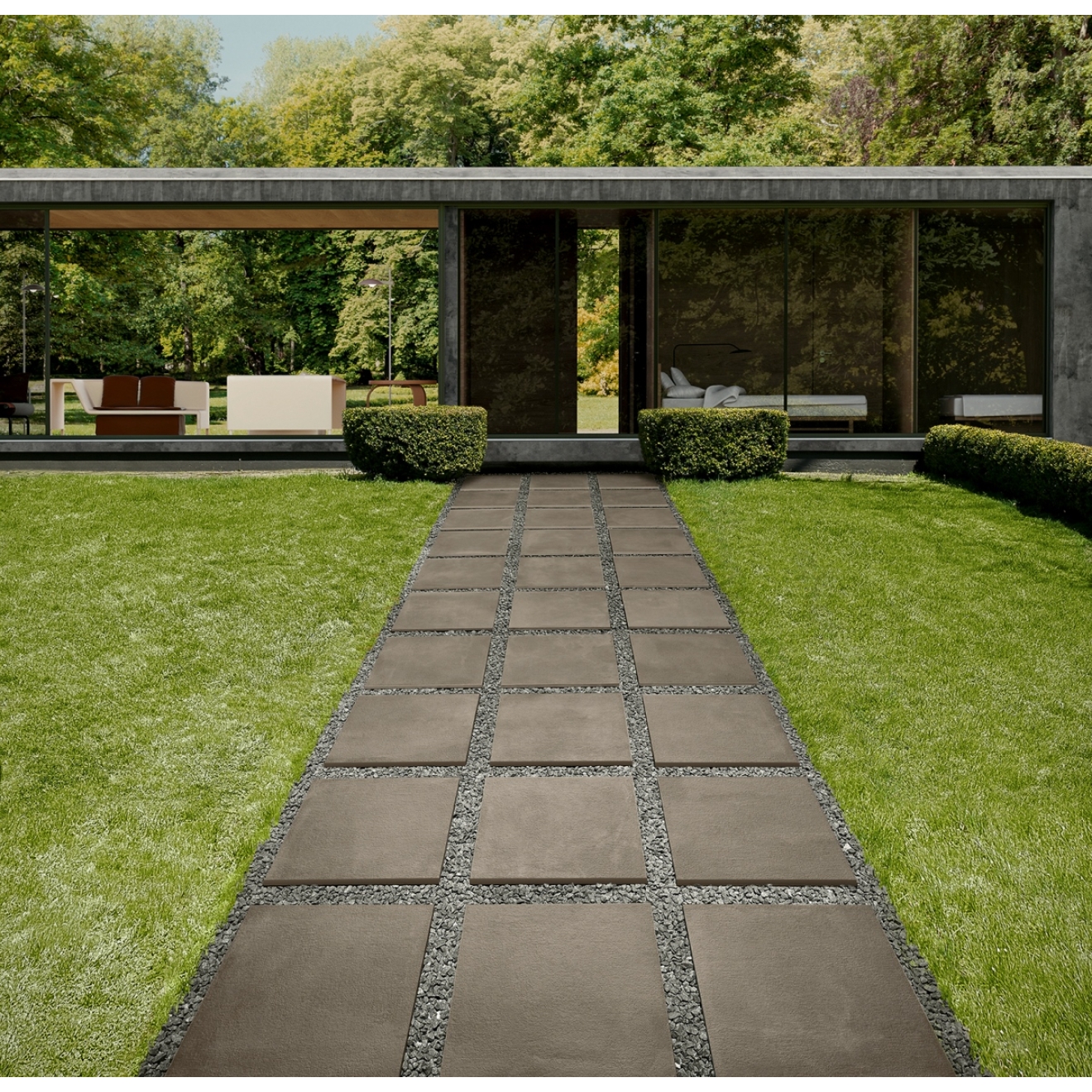 Margres Tool Grey Natur Boden- und Wandfliese 45x90 cm