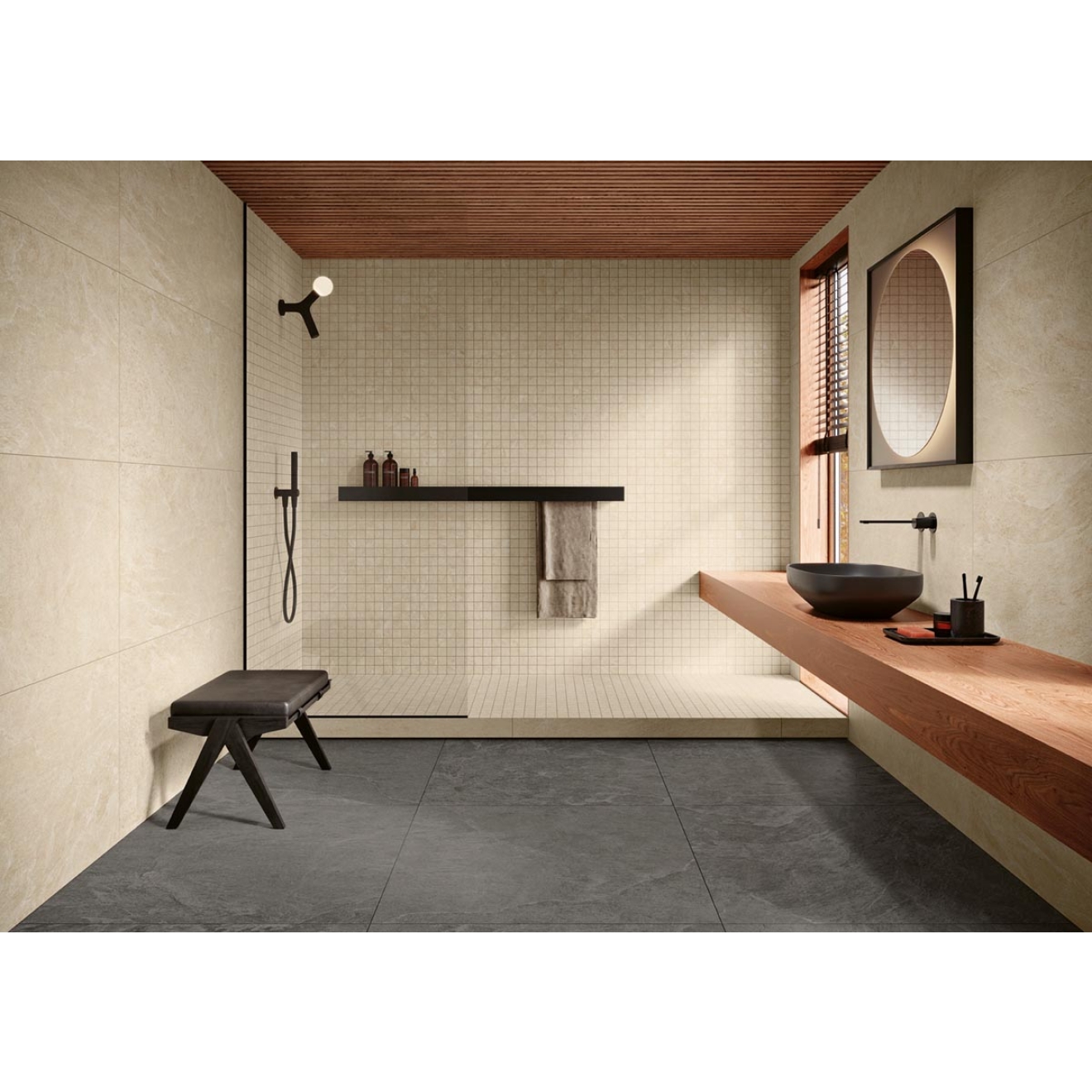 Margres Thunder Beige NAT Boden- und Wandfliese 60x120 cm