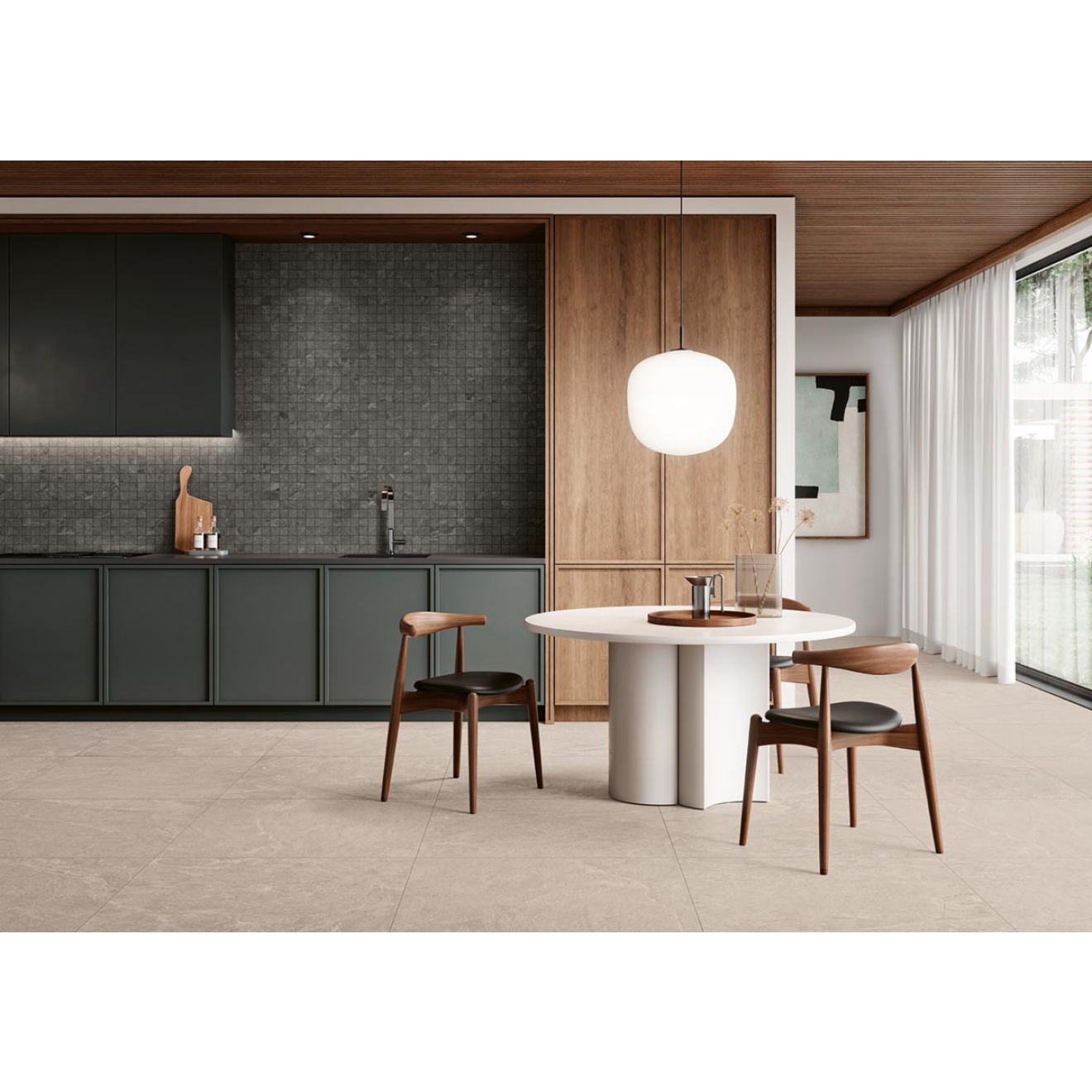 Margres Thunder Light Grey NAT Boden- und Wandfliese 60x120 cm