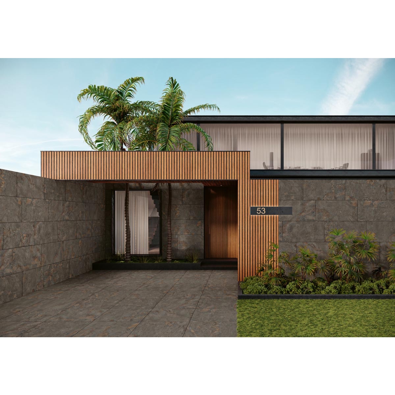 Margres Thunder Rust AS Terrassenplatte 60x60 cm