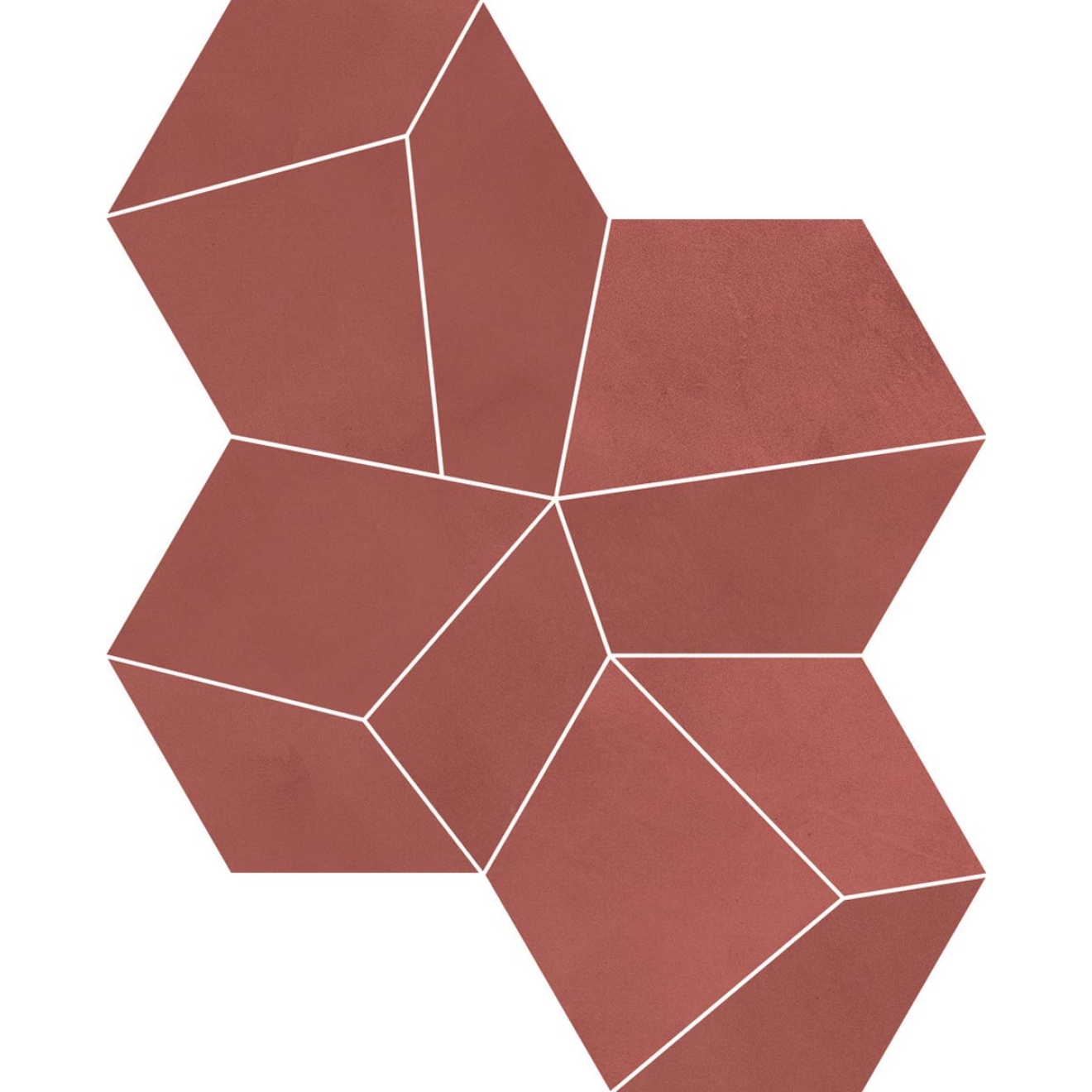 Dekor Mirage Clay in der Farbe Grace