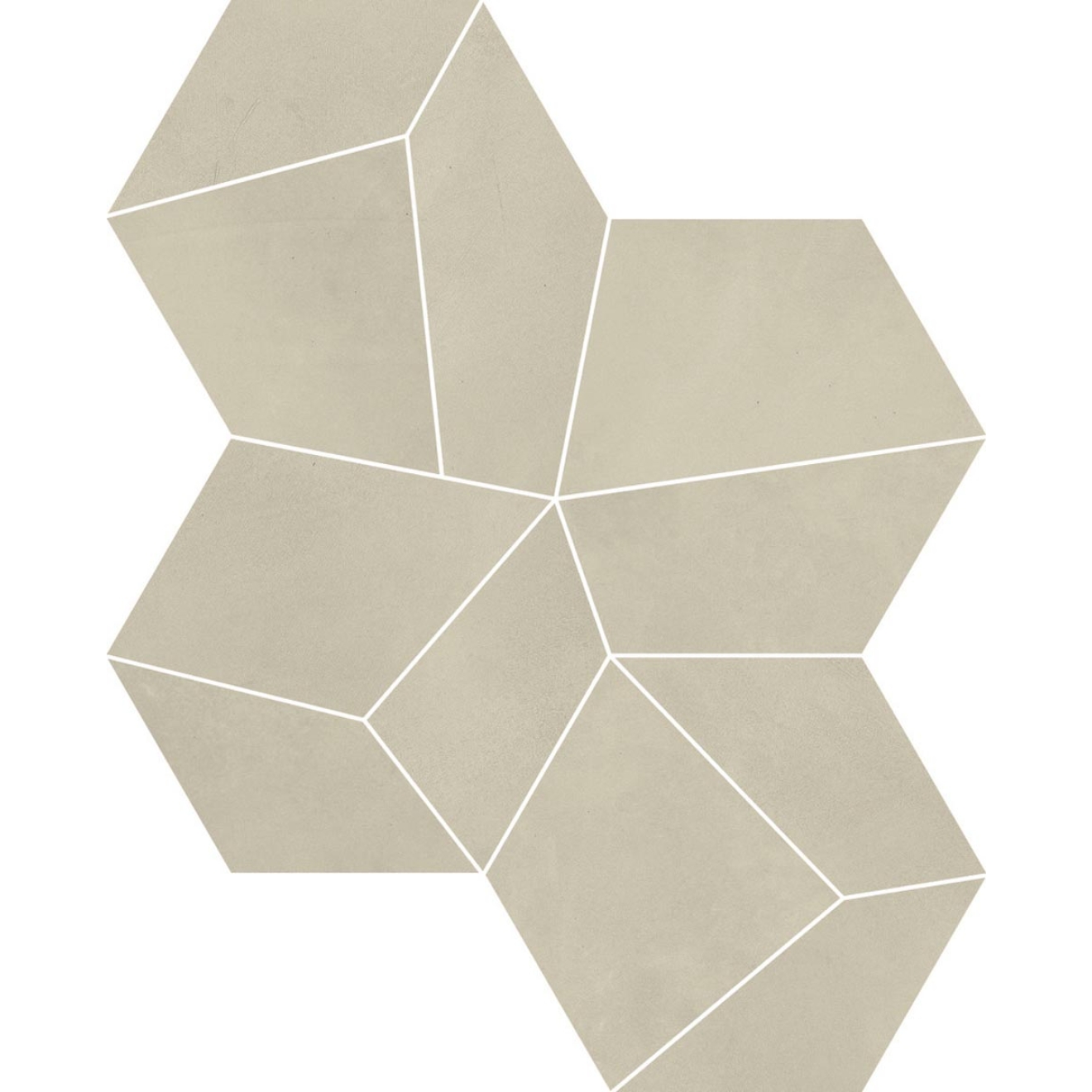 Dekor Mirage Clay in der Farbe Shy