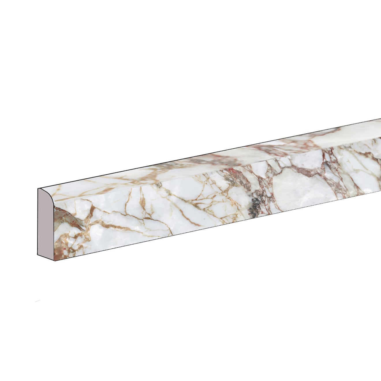 Sockel Mirage Cosmopolitan in der Farbe Arabescato Oro