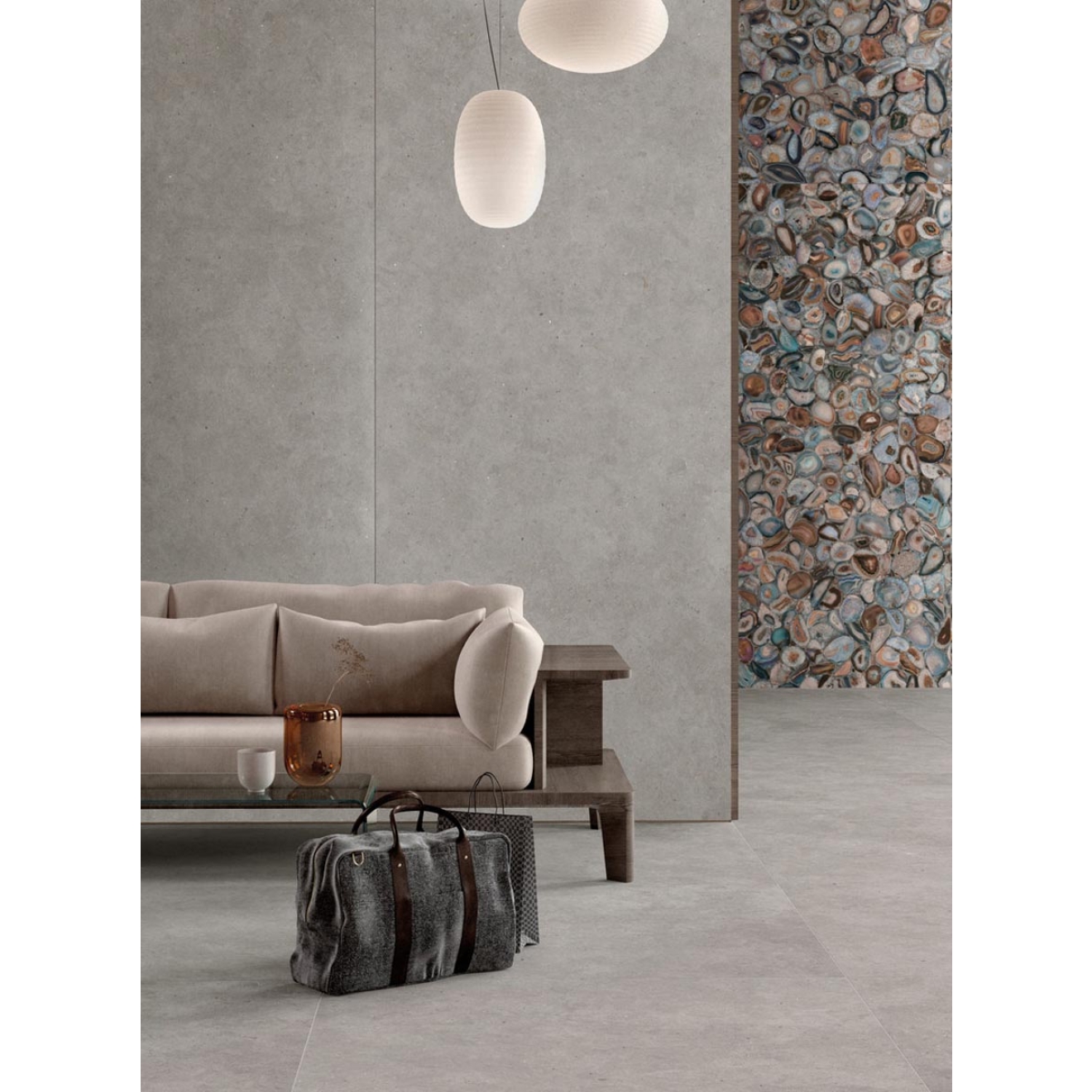 Mirage Elysian Gris Catalan EY 04 NAT Boden- und Wandfliese 60x60 cm