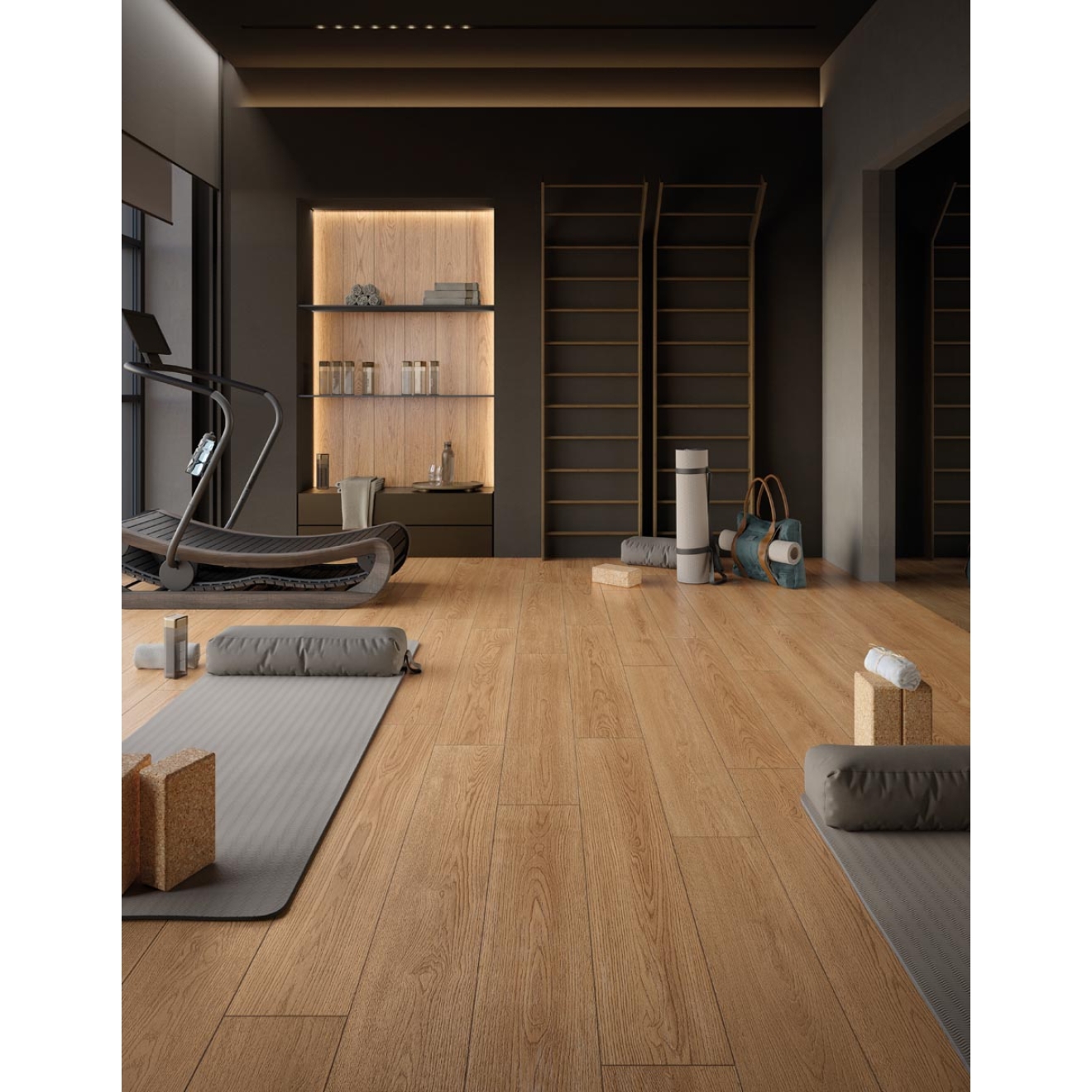 Mirage Izumi Nocciola Selezionato IZ 04 SP Boden- und Wandfliese 20x120 cm