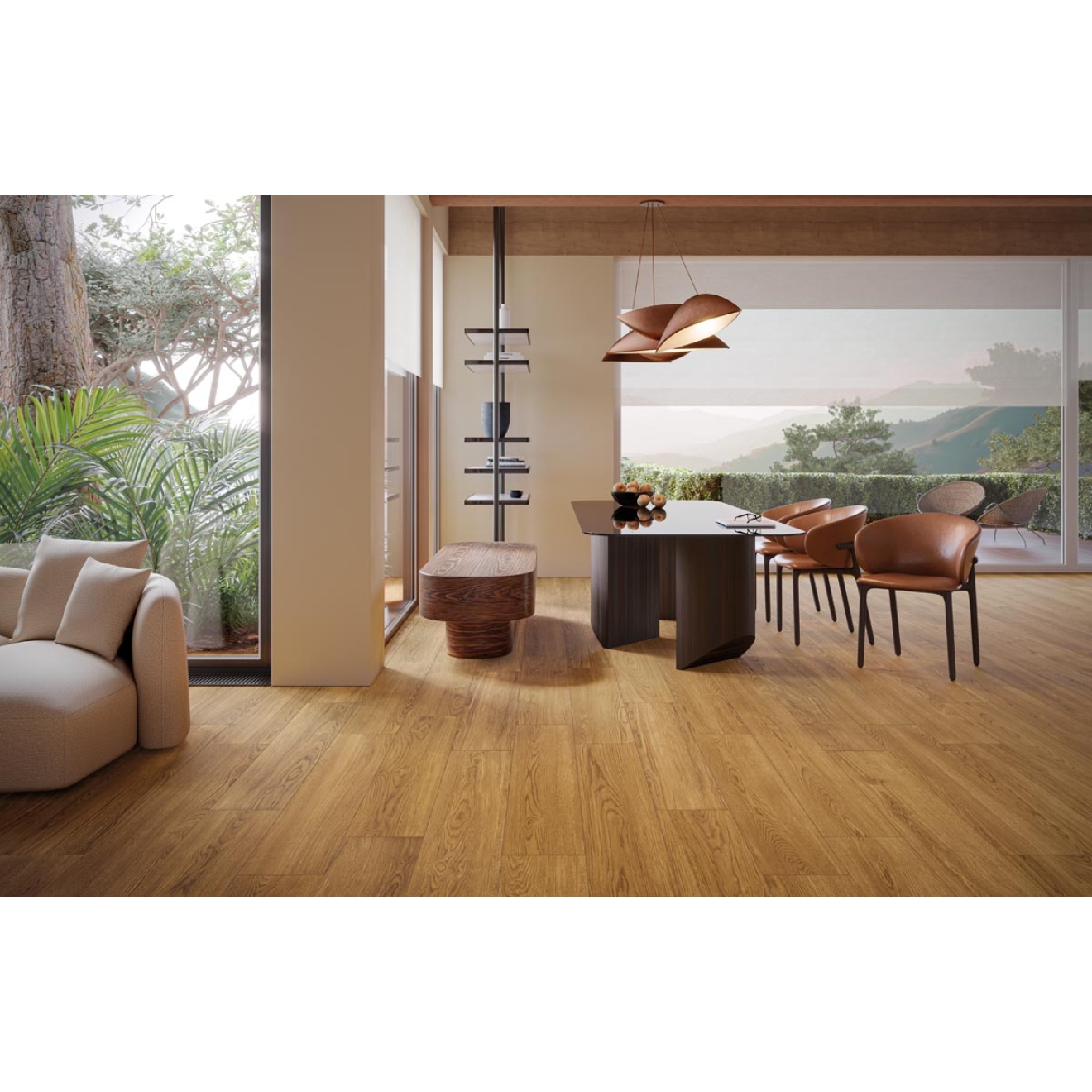 Mirage Izumi Miele Selezionato IZ 07 WX Boden- und Wandfliese 20x120 cm