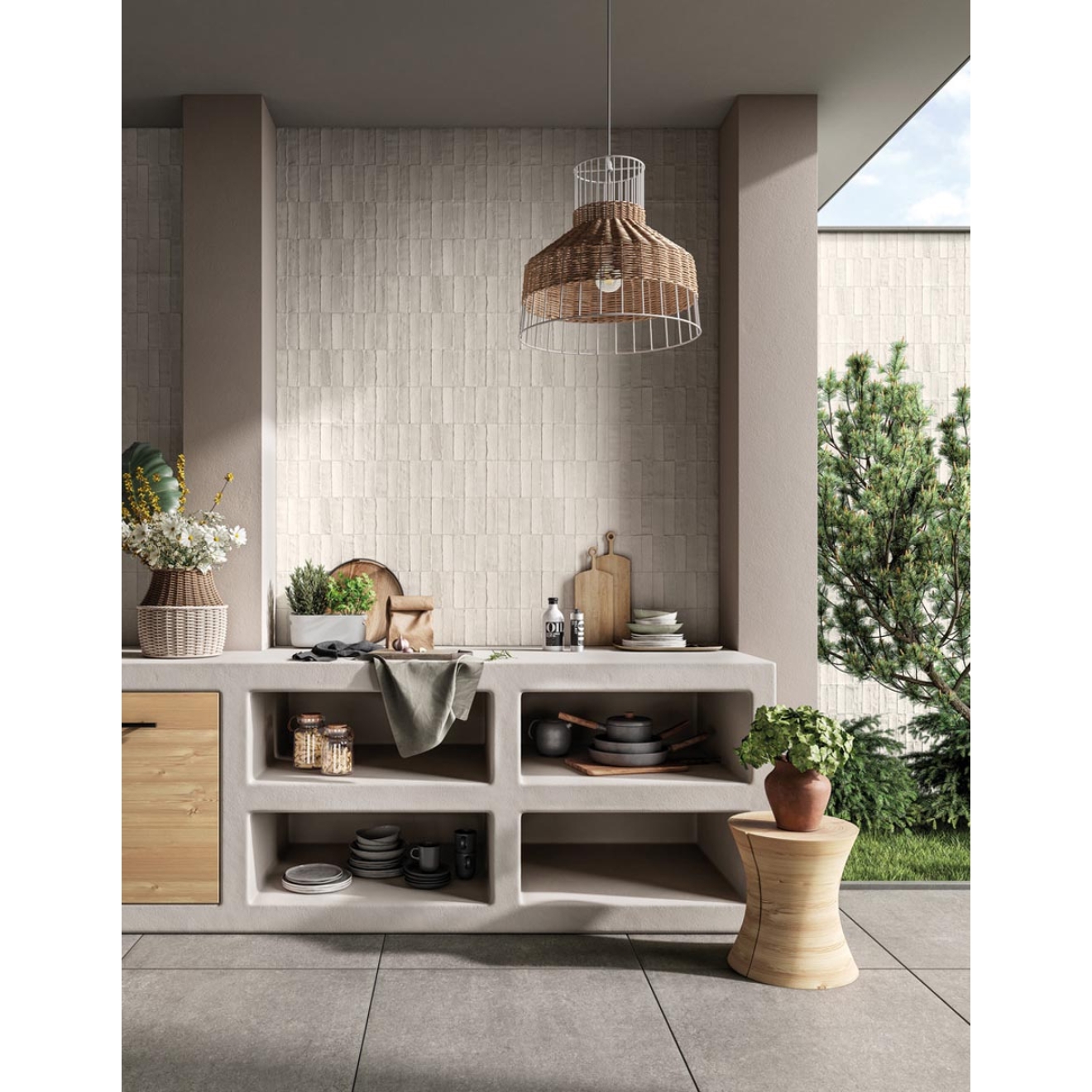 Mirage Mand Bianco Mediterraneo MD 01 Dekor Dawn 30x45 cm