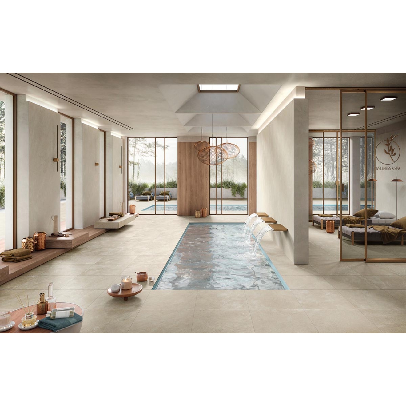 Mirage Motley Rio MT 01 SP Boden- und Wandfliese 120x120 cm